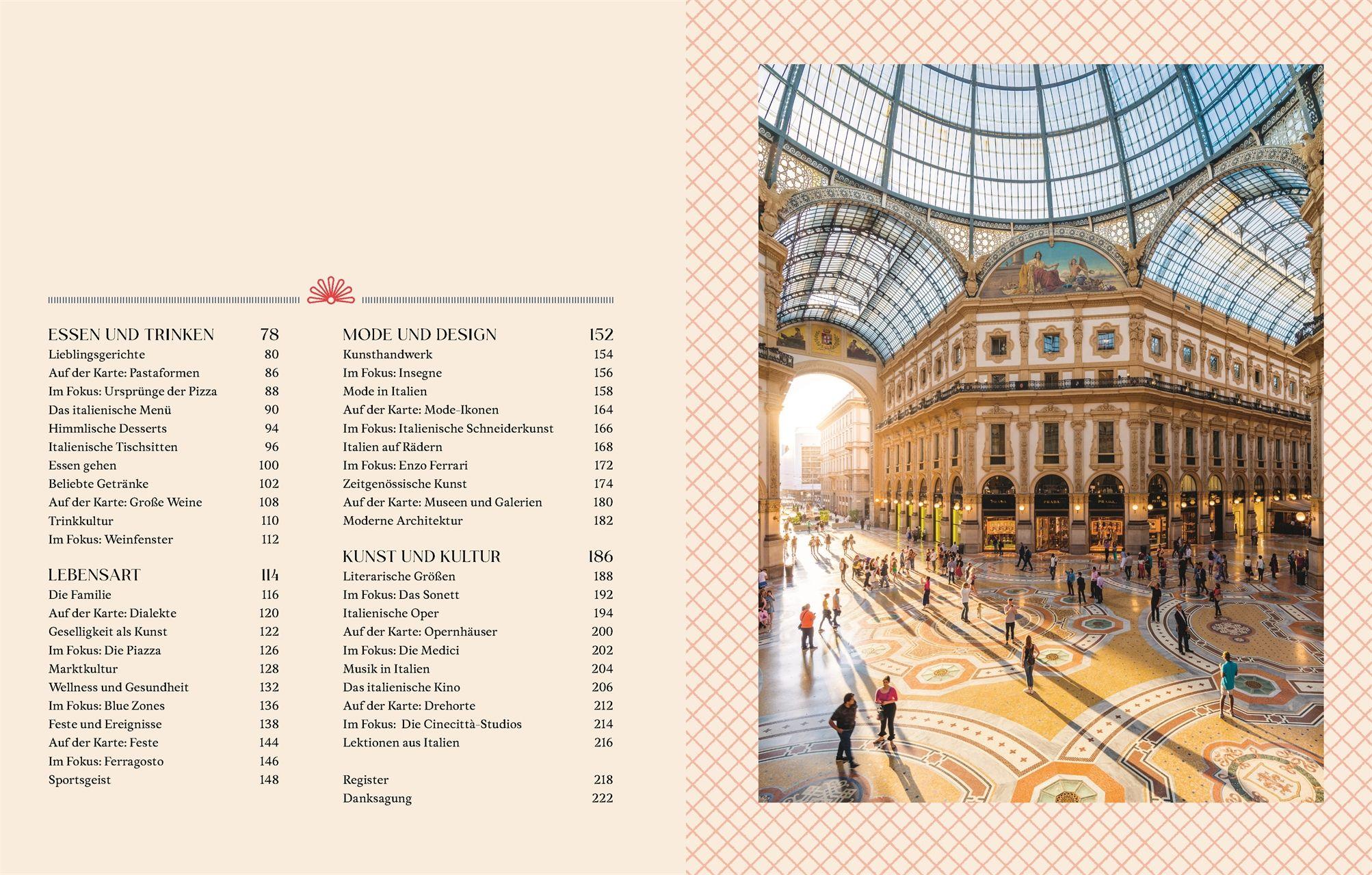 Beispielinhalt (Bild) Typisch Italien