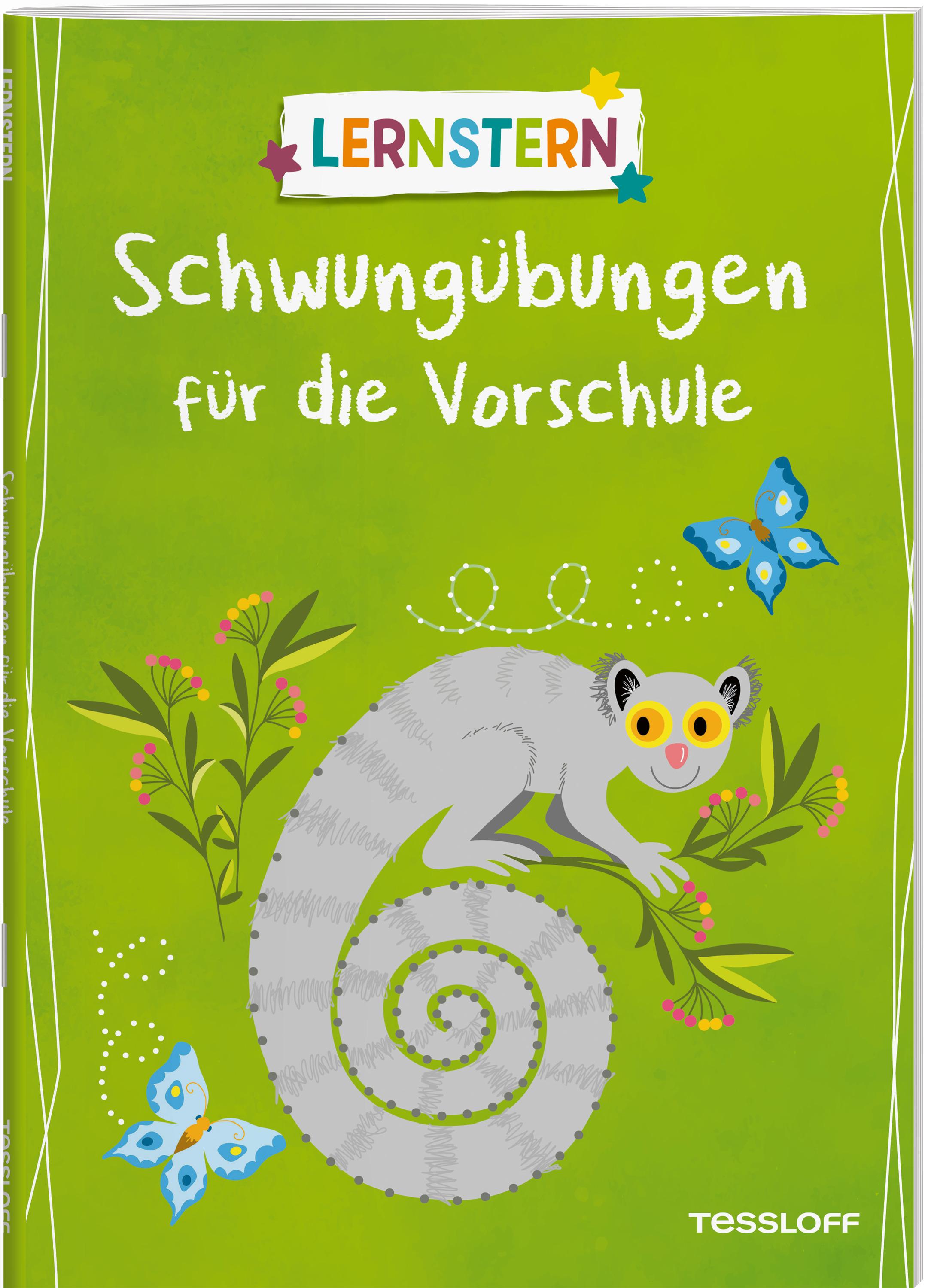 Vorderes Coverbild LERNSTERN. Schwungübungen für die Vorschule