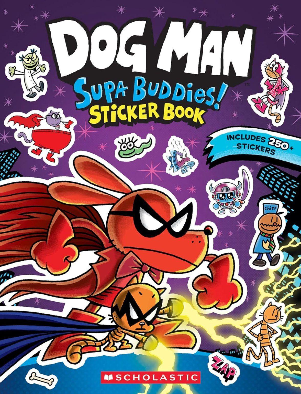 Vorderes Coverbild Dog Man: Supa Buddies Sticker Book