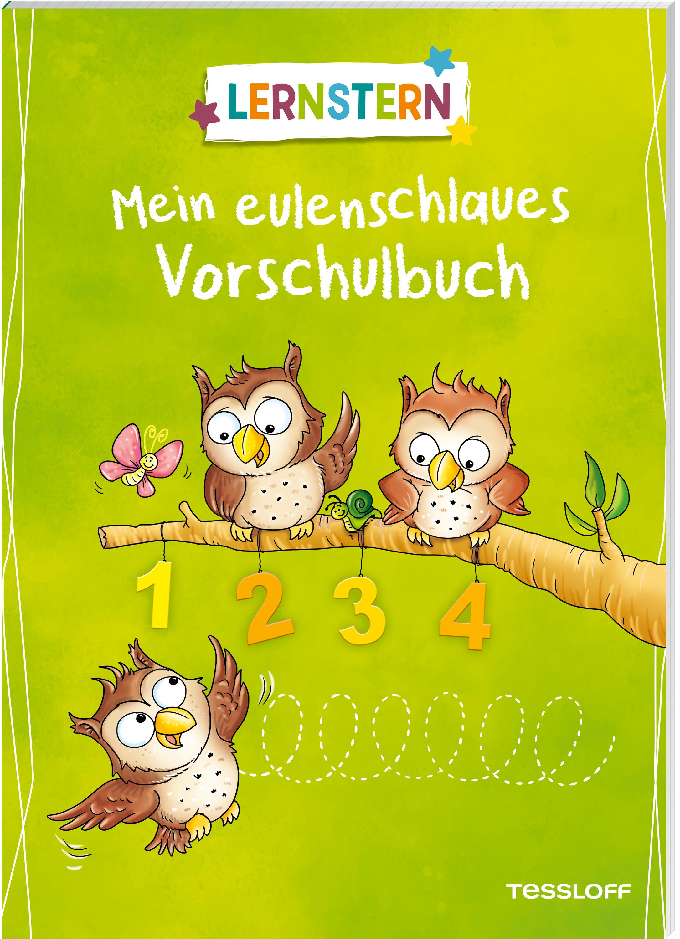 Vorderes Coverbild LERNSTERN. Mein eulenschlaues Vorschulbuch