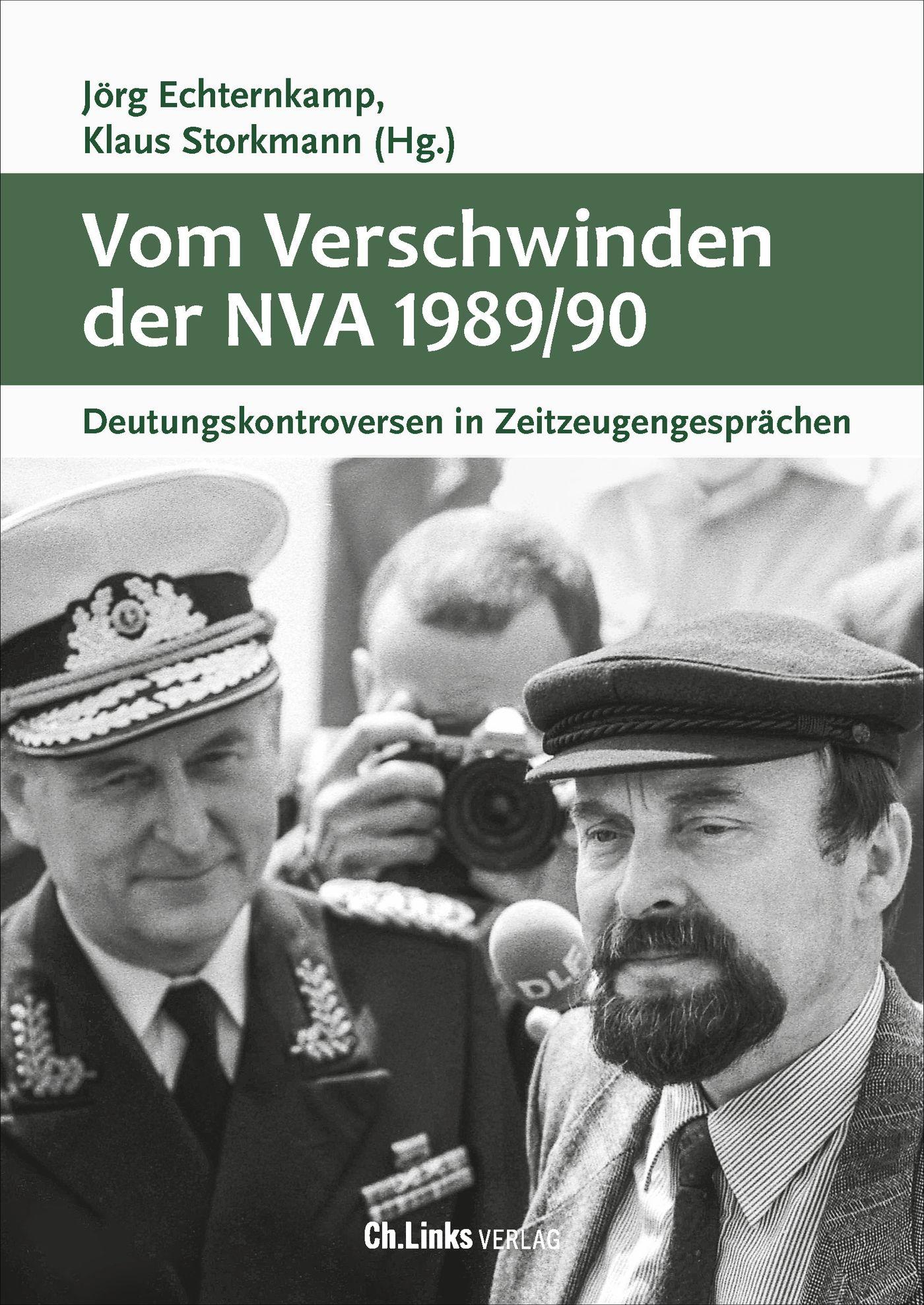 Vorderes Coverbild Vom Verschwinden der Nationalen Volksarmee 1989/90