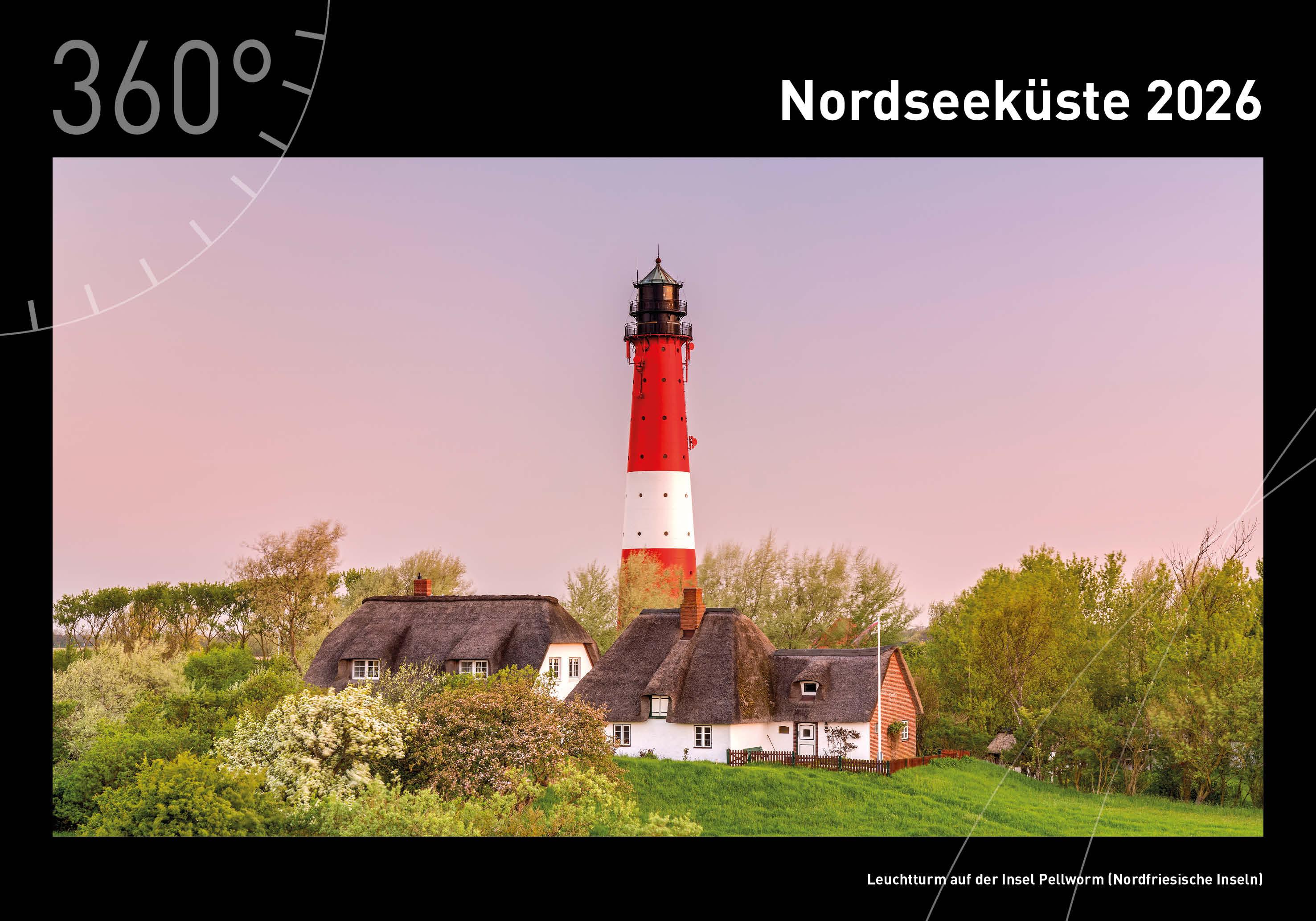 Vorderes Coverbild Nordseeküste Premiumkalender 2026