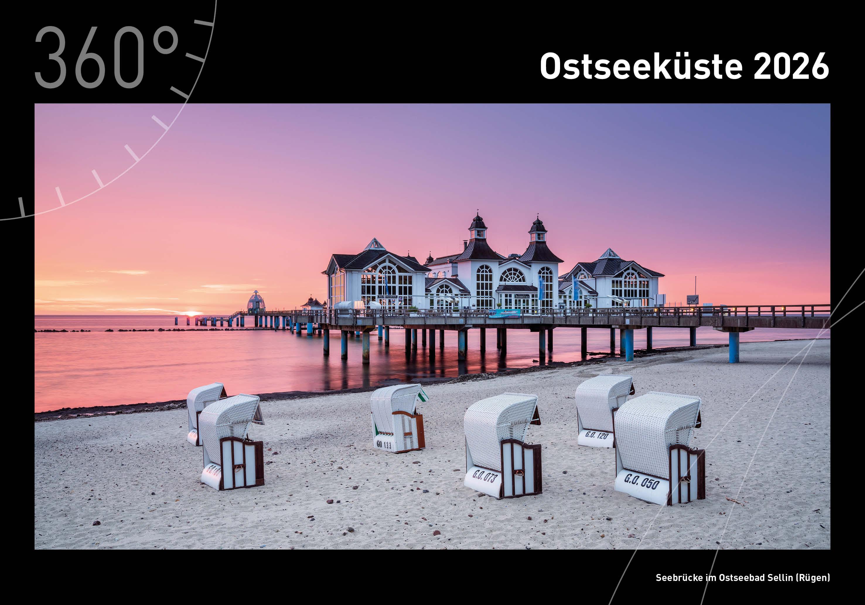 Vorderes Coverbild Ostseeküste Premiumkalender 2026