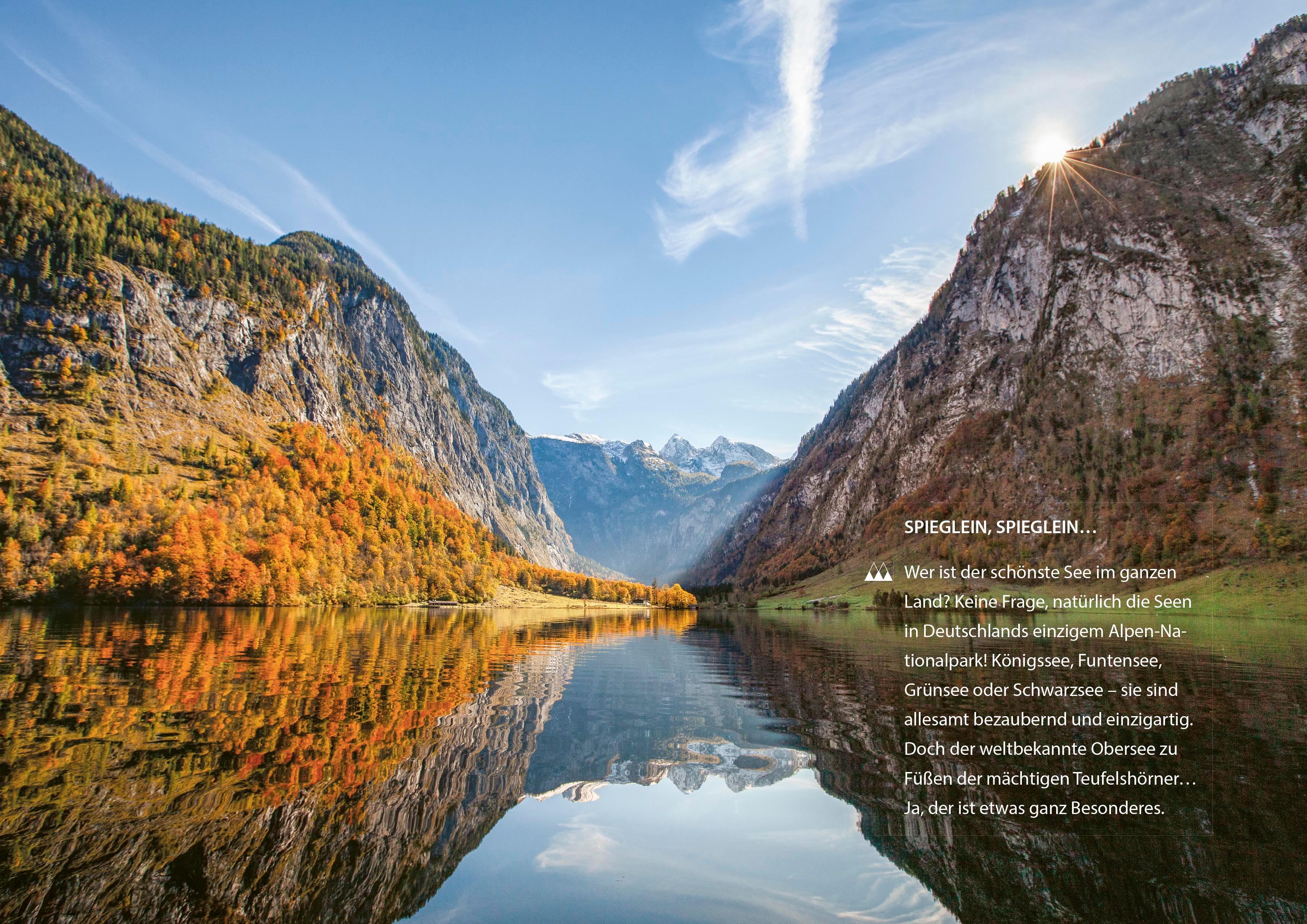 Beispielinhalt (Bild) Nationalpark Berchtesgaden Kalender 2026