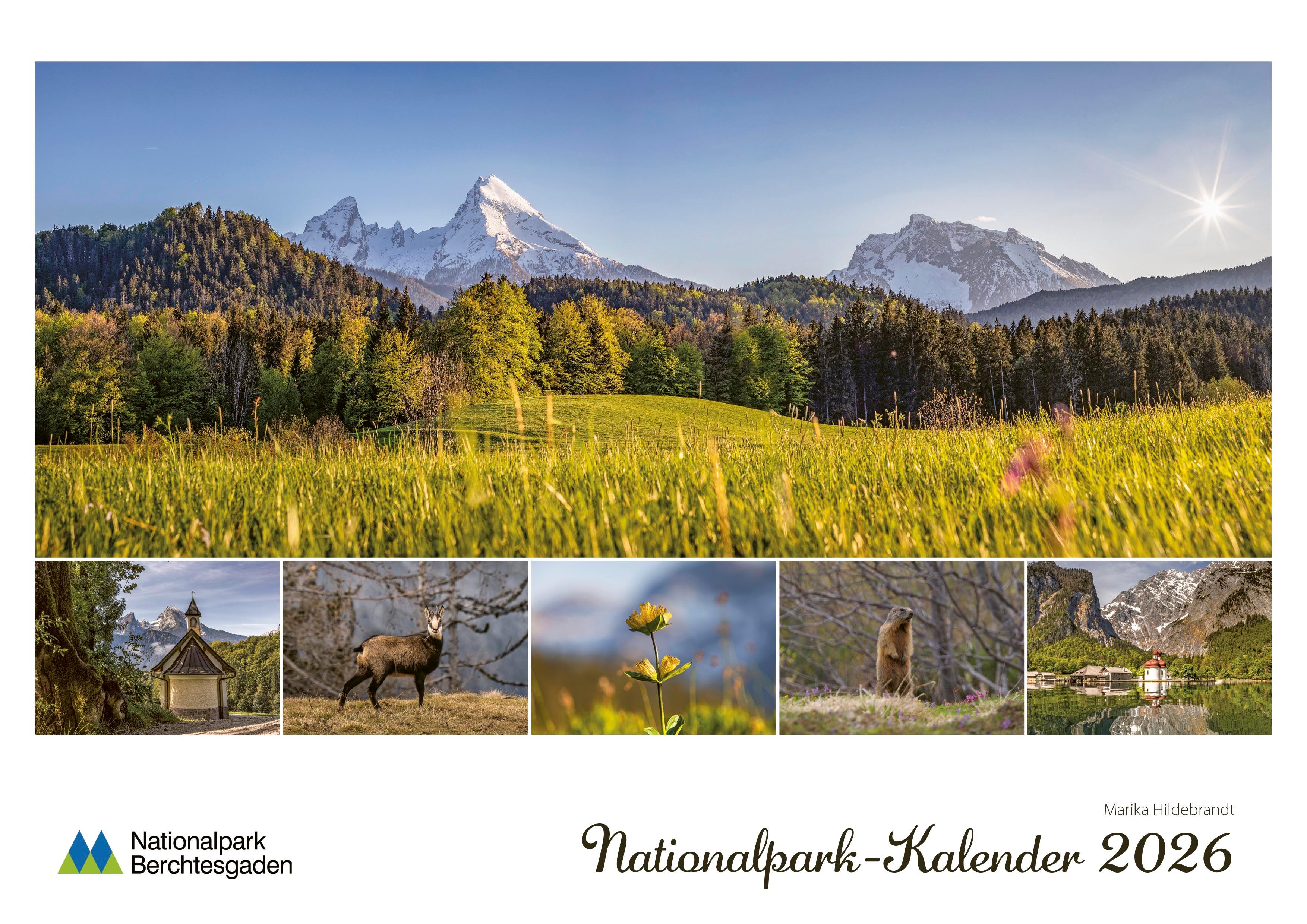 Vorderes Coverbild Nationalpark Berchtesgaden Kalender 2026