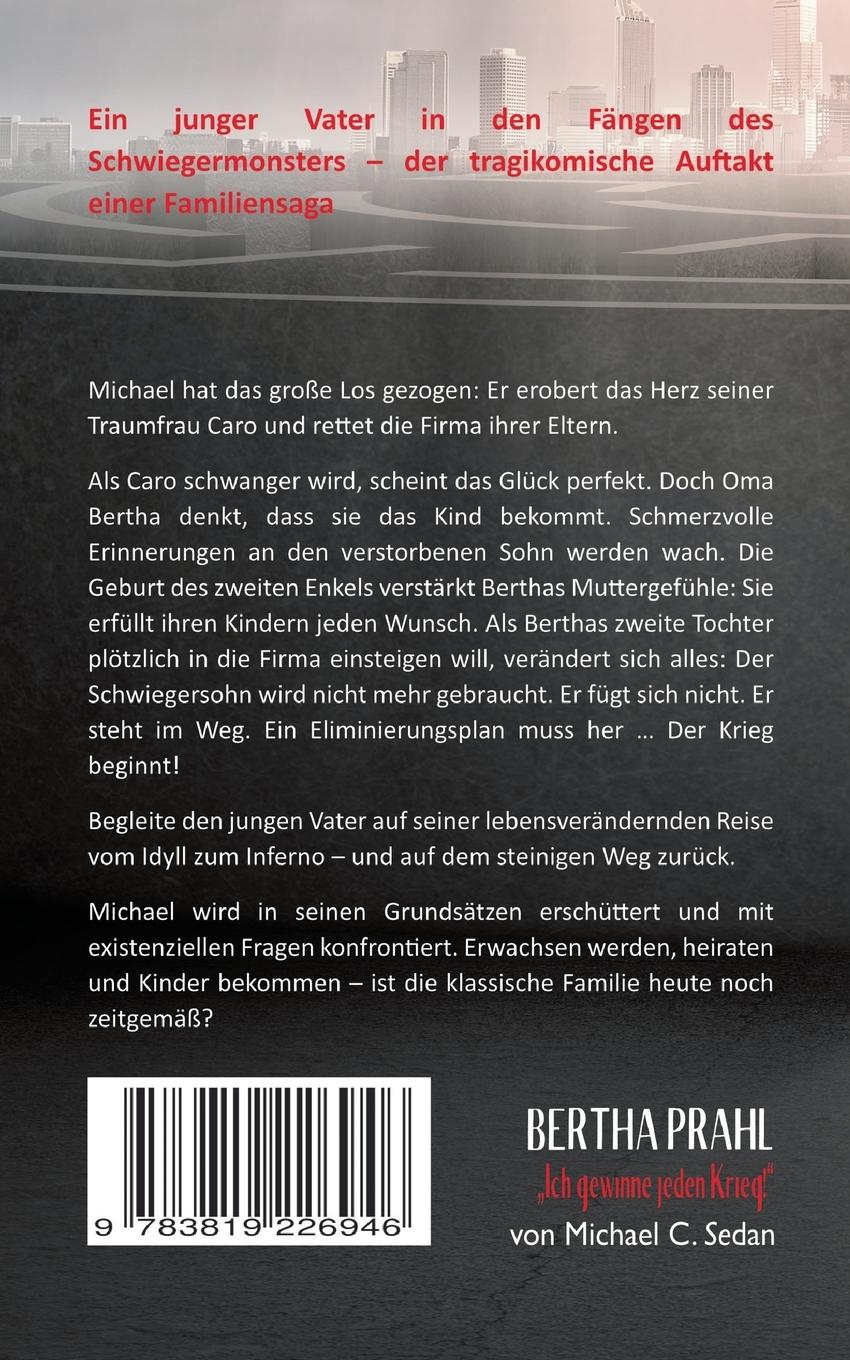 Rückseitencover Bertha prahl: "Ich gewinne jeden Krieg!"