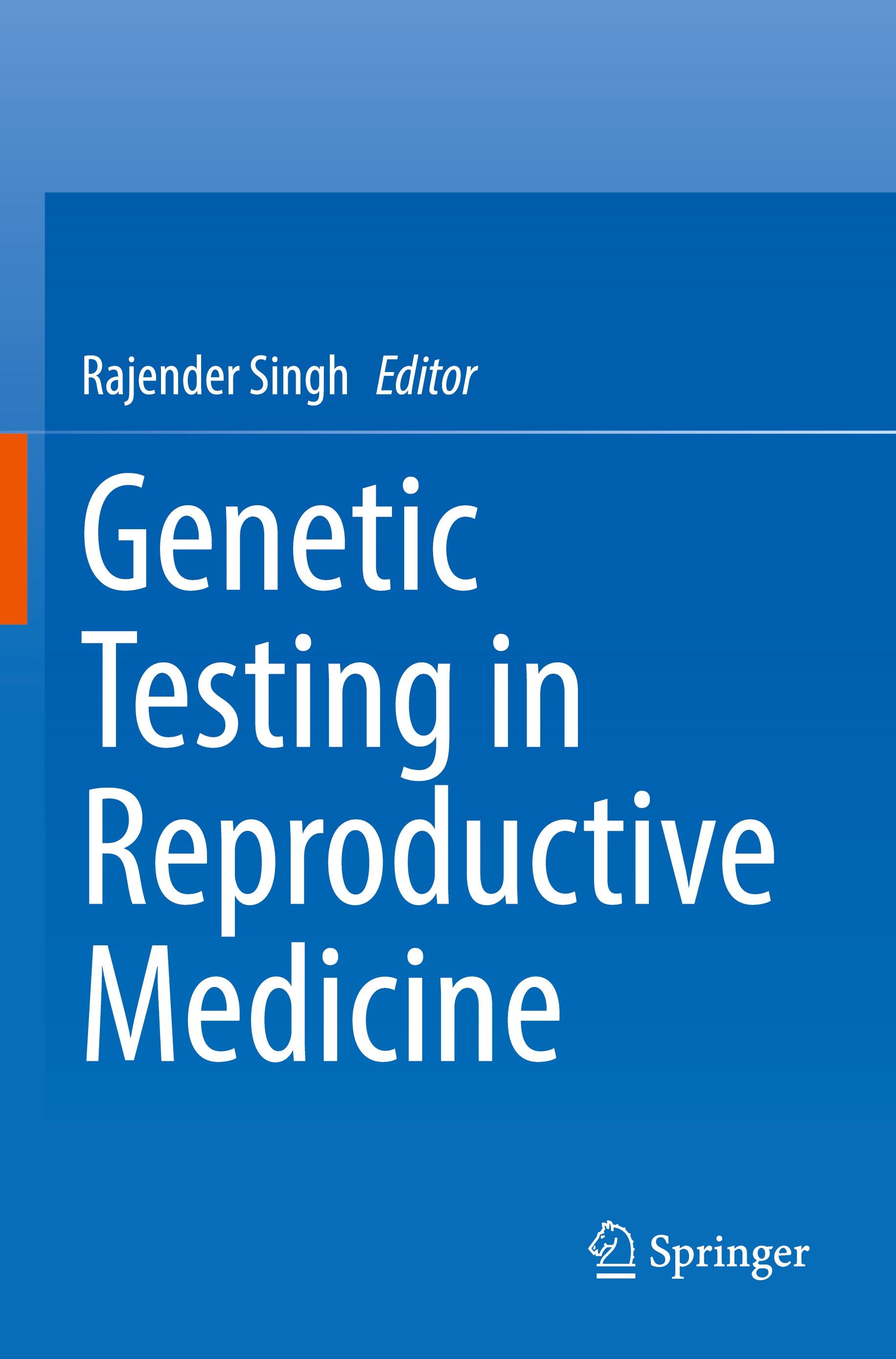 Vorderes Coverbild Genetic Testing in Reproductive Medicine