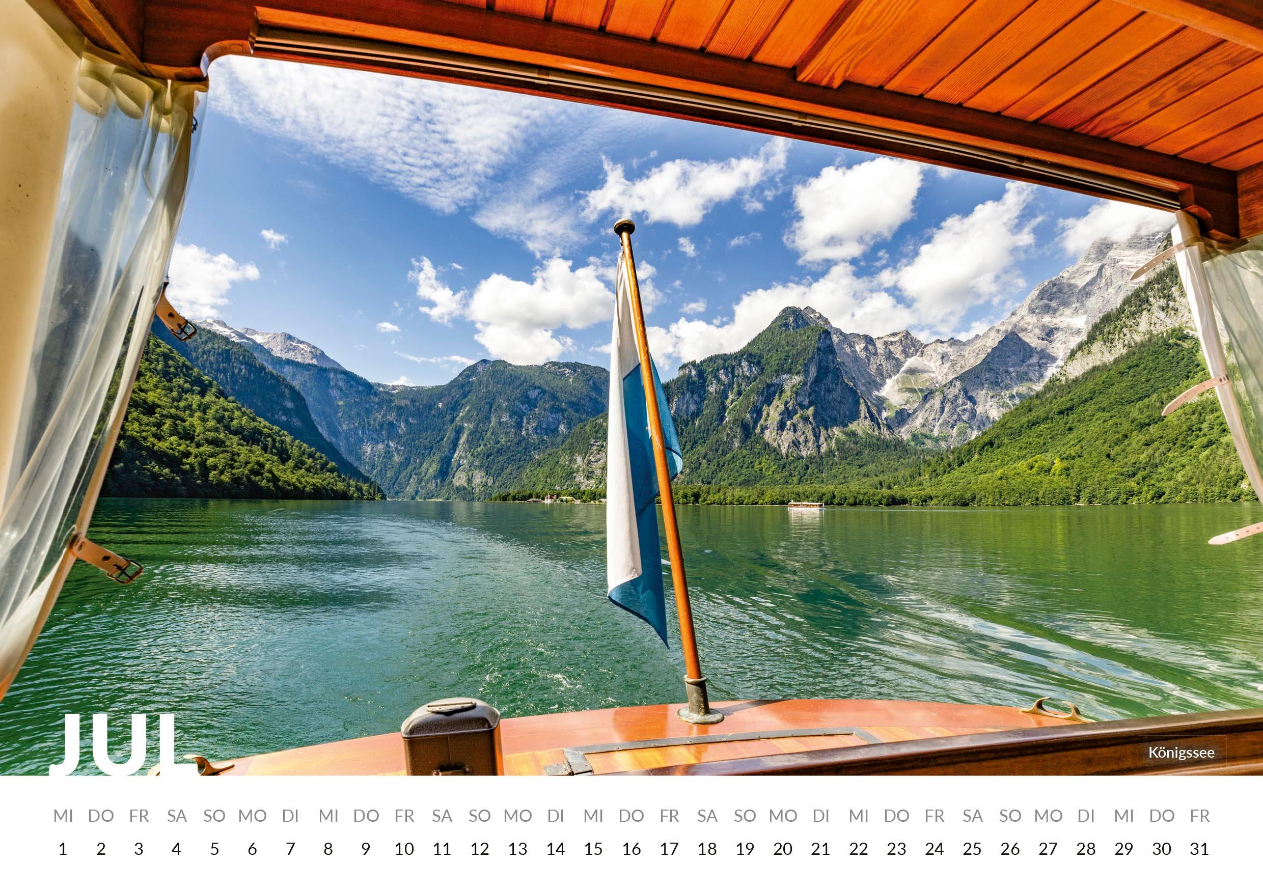 Beispielinhalt (Bild) Herrliches Berchtesgadener Land 2026