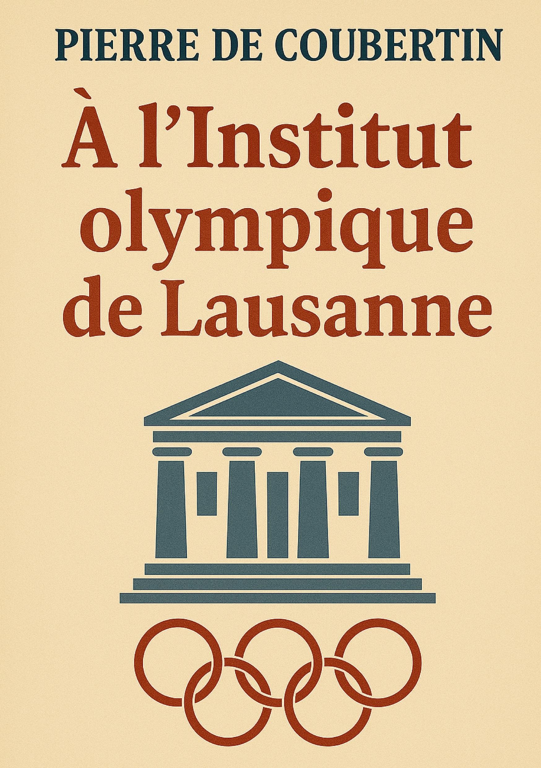 Vorderes Coverbild À l'Institut olympique de Lausanne