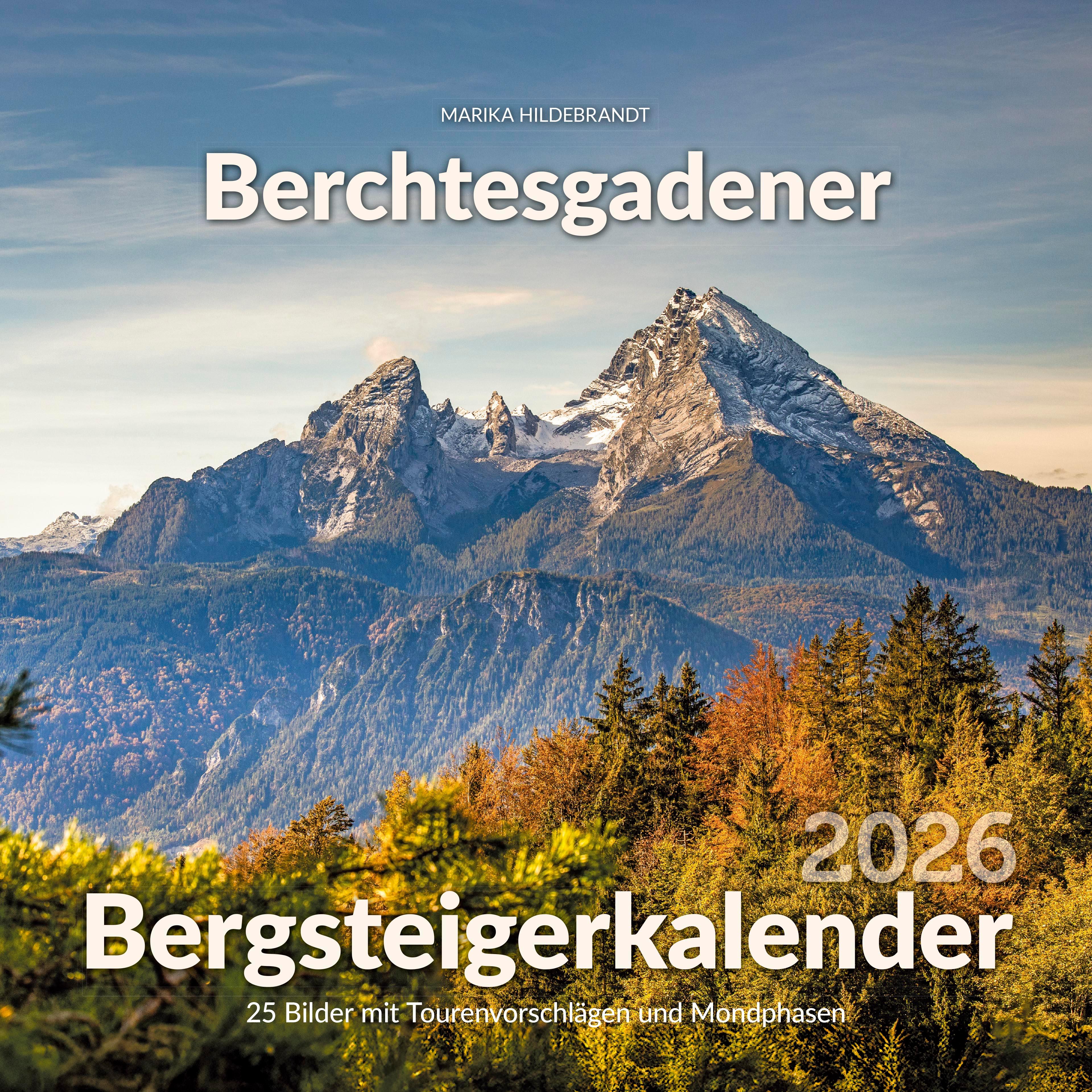 Vorderes Coverbild Berchtesgadener Bergsteigerkalender 2026