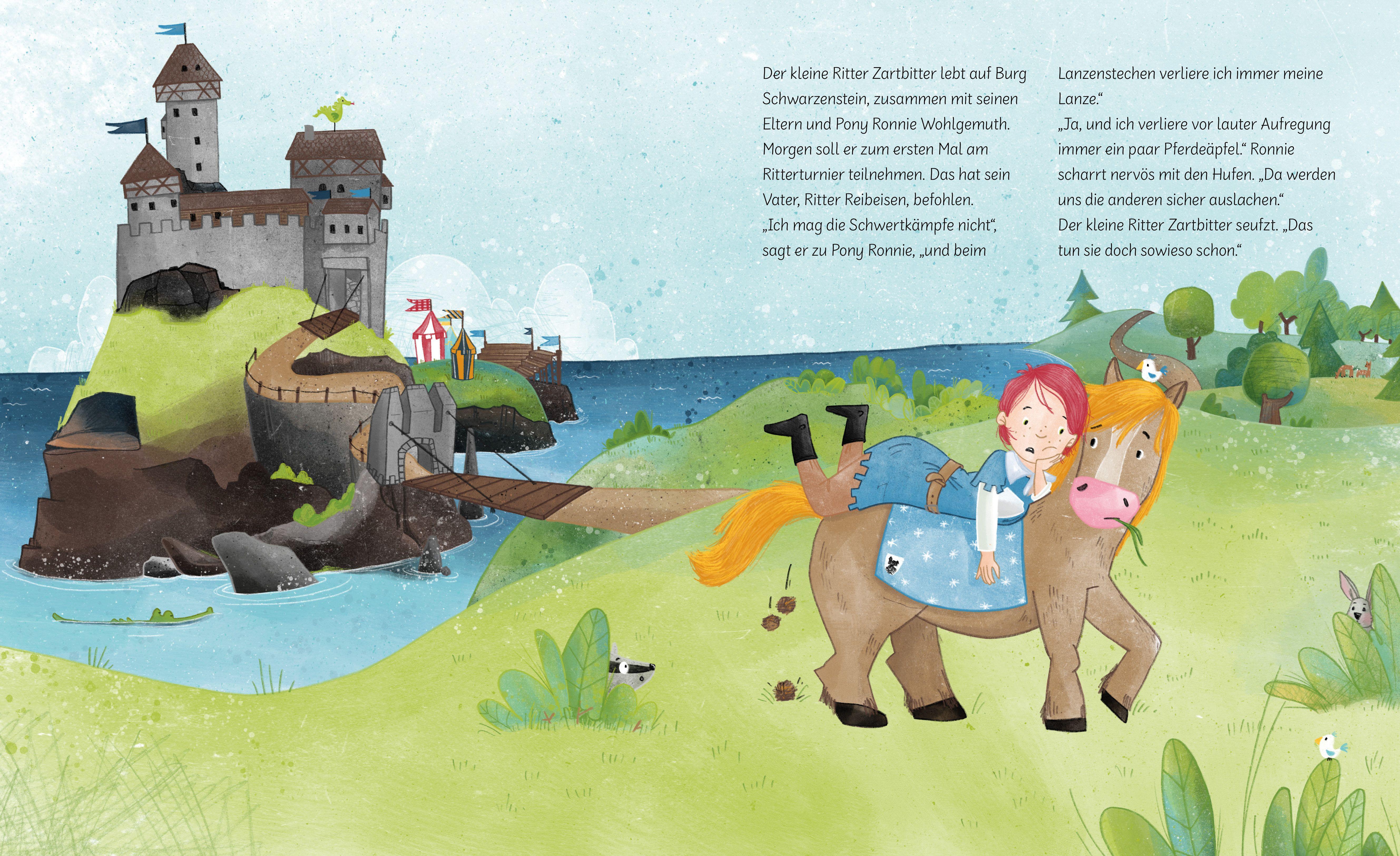 Beispielinhalt (Bild) Der kleine Ritter Zartbitter