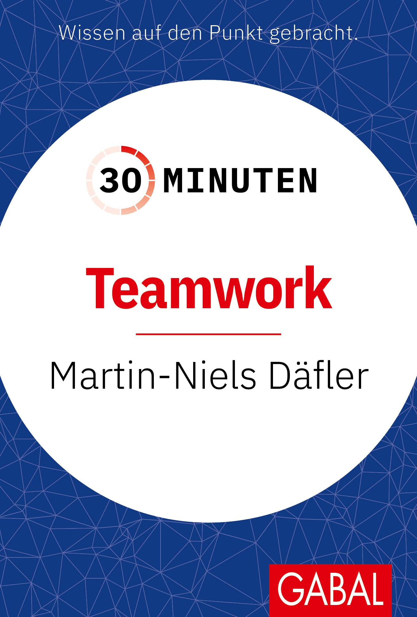 Vorderes Coverbild 30 Minuten Teamwork