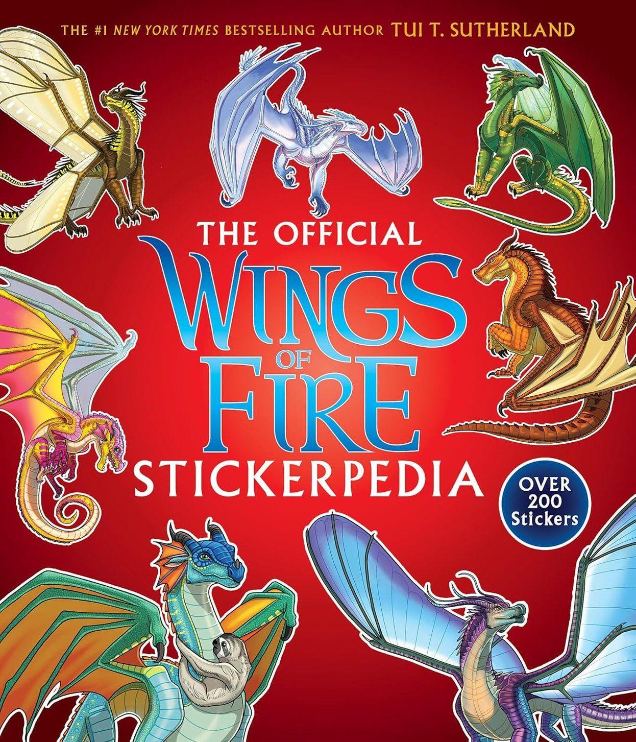 Vorderes Coverbild Wings of Fire: The Official Stickerpedia