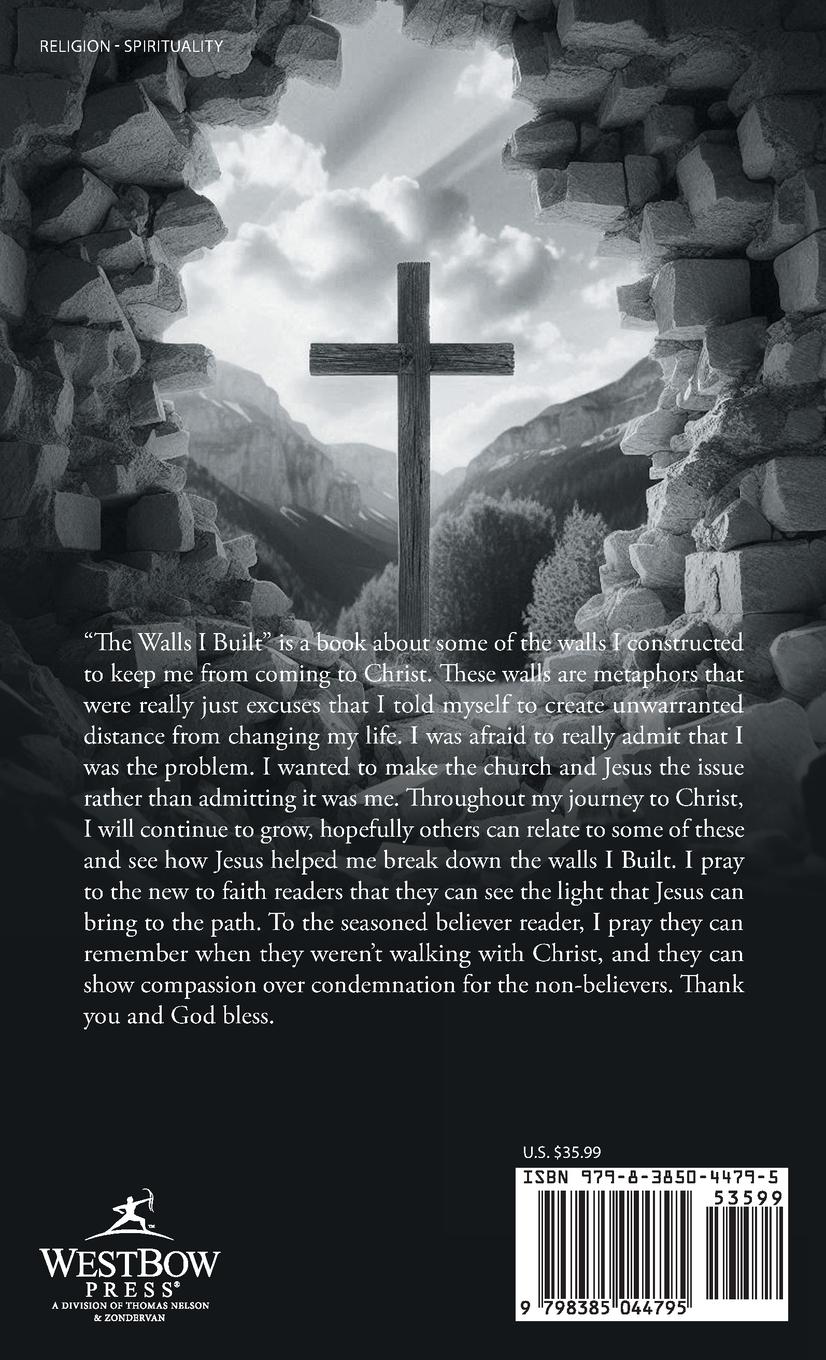 Rückseitencover The Walls I Built