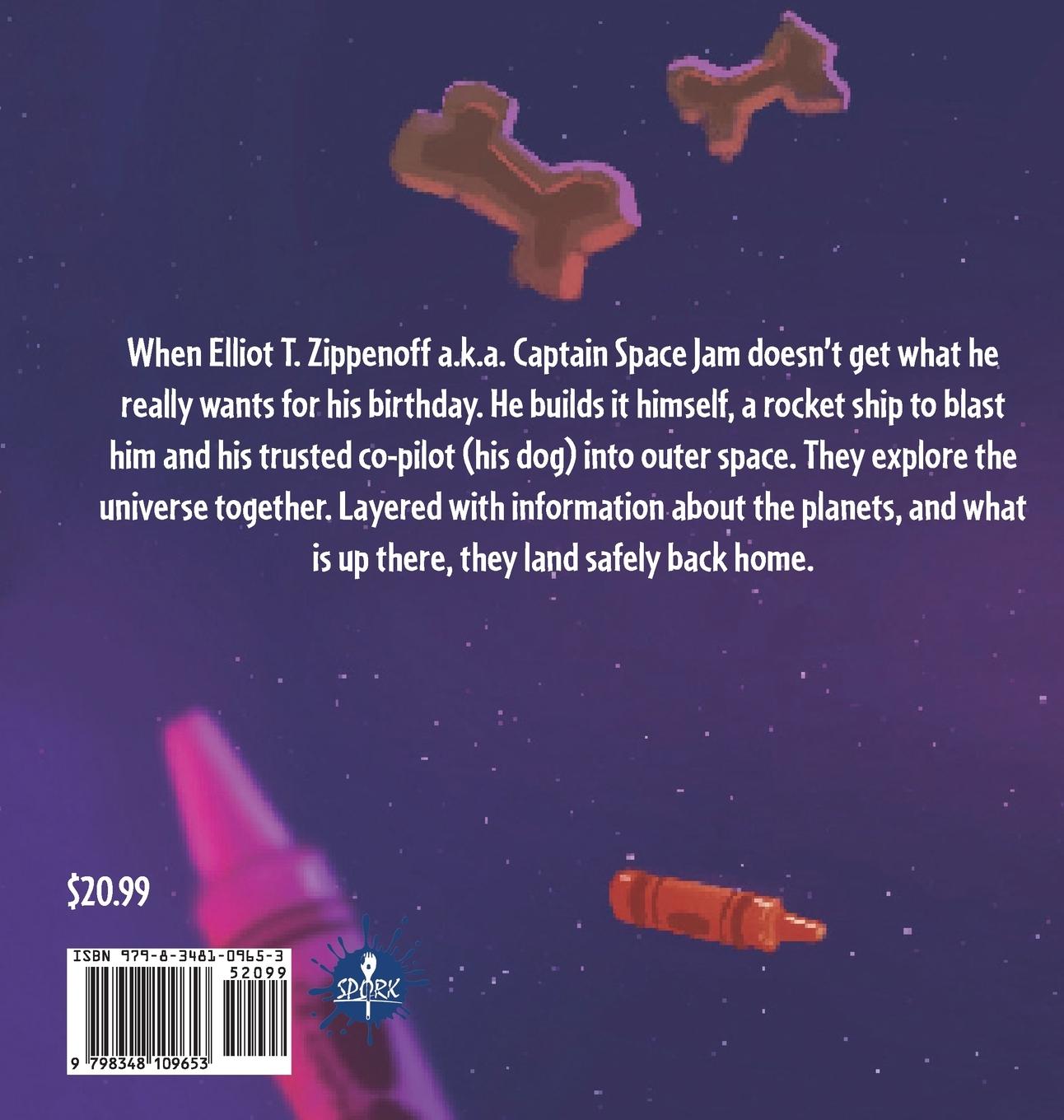 Rückseitencover Captain Space Jam and Jelly