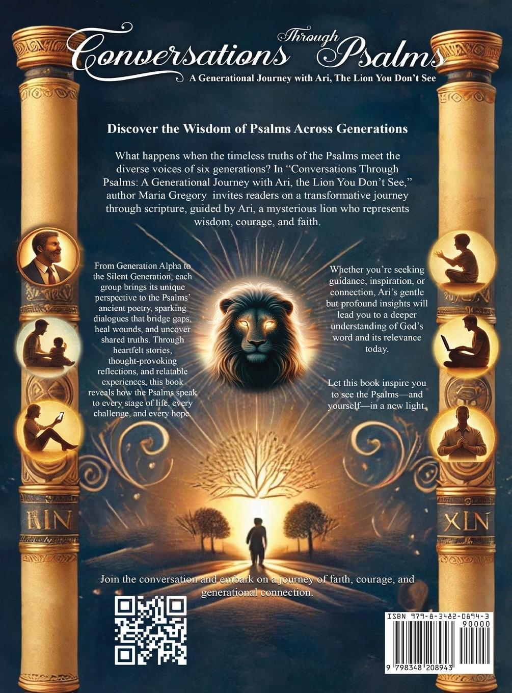 Rückseitencover Conversations Through Psalms