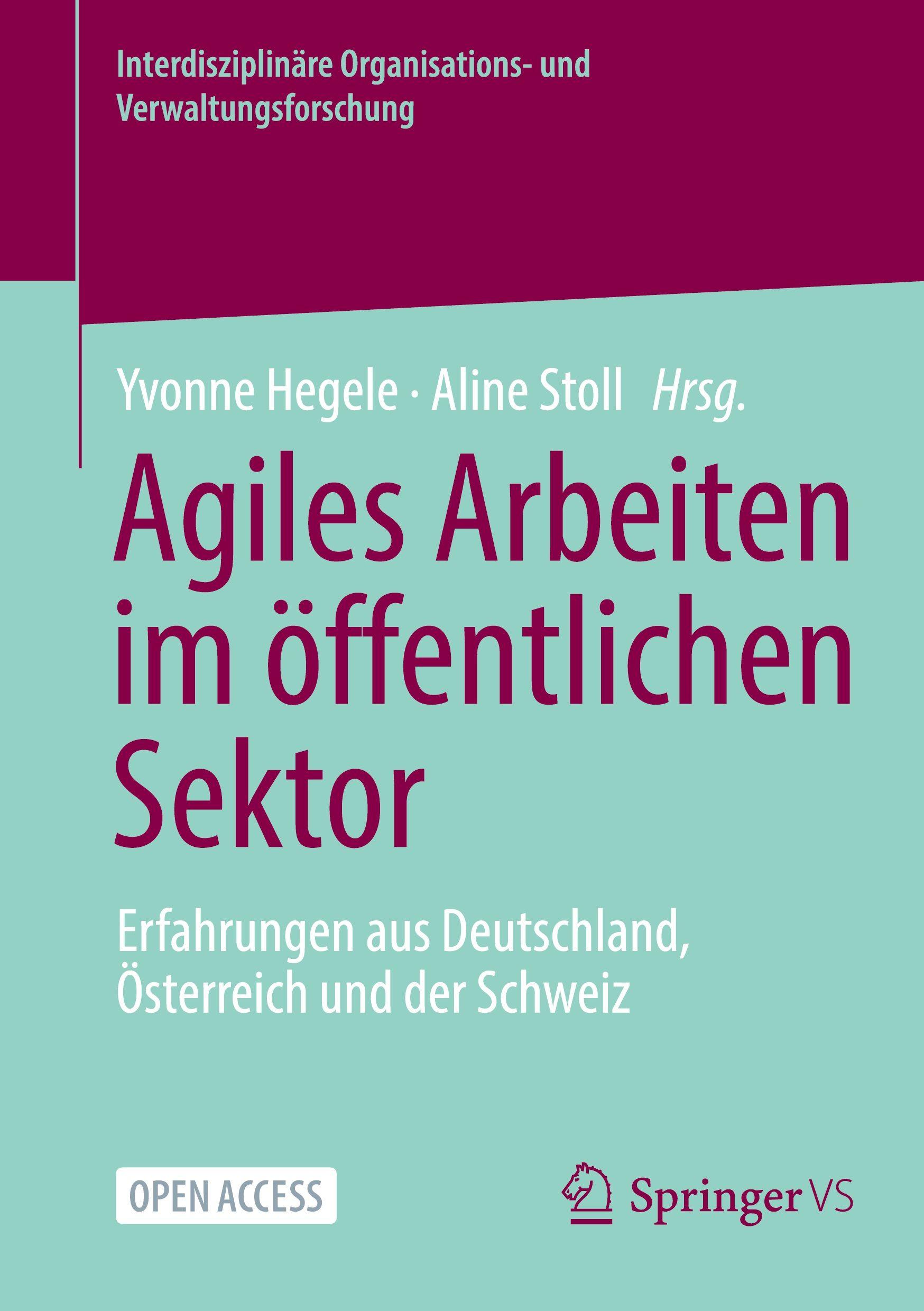Vorderes Coverbild Agiles Arbeiten im öffentlichen Sektor