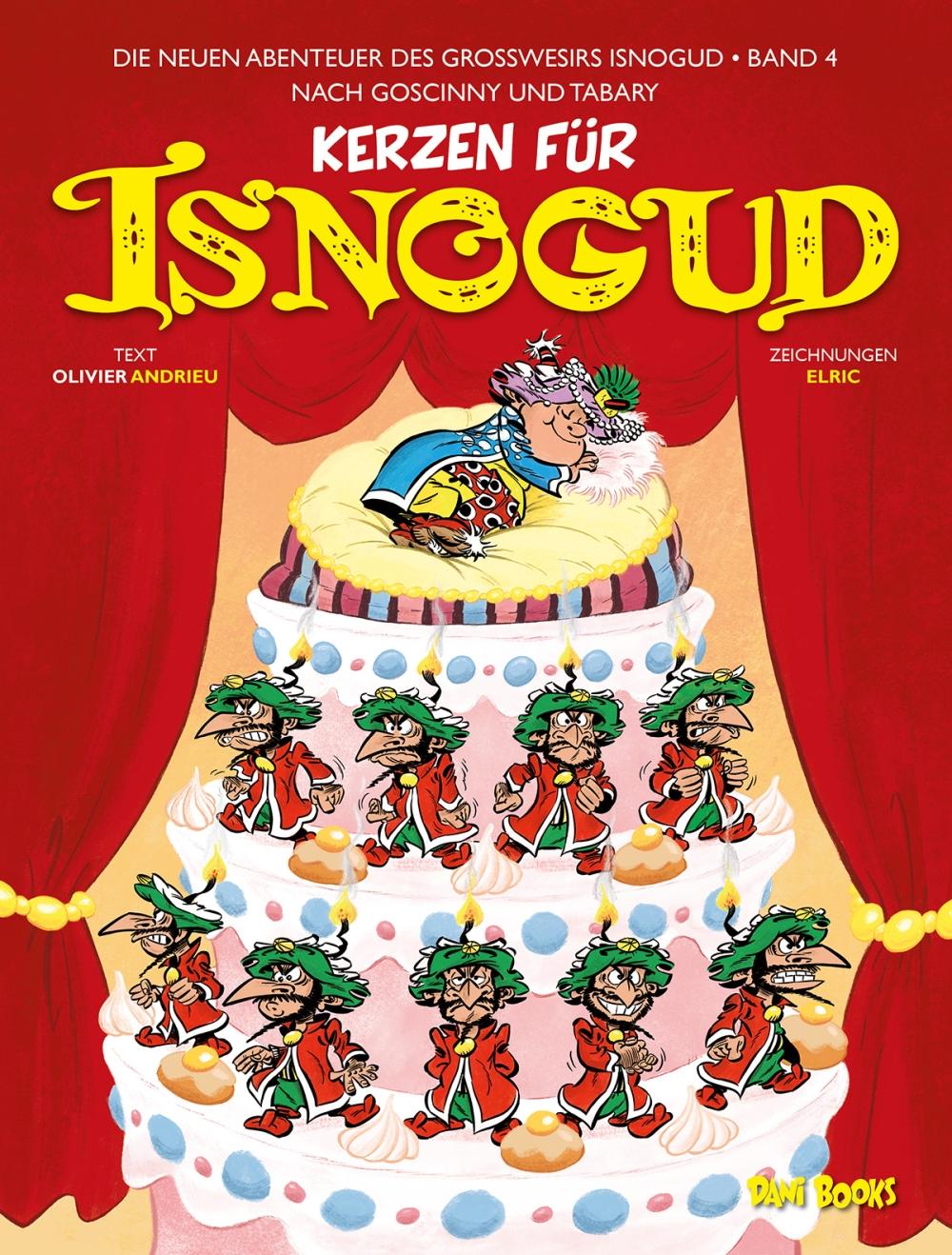 Vorderes Coverbild Kerzen für Isnogud (Die neuen Abenteuer des Großwesirs Isnogud, Band 4)