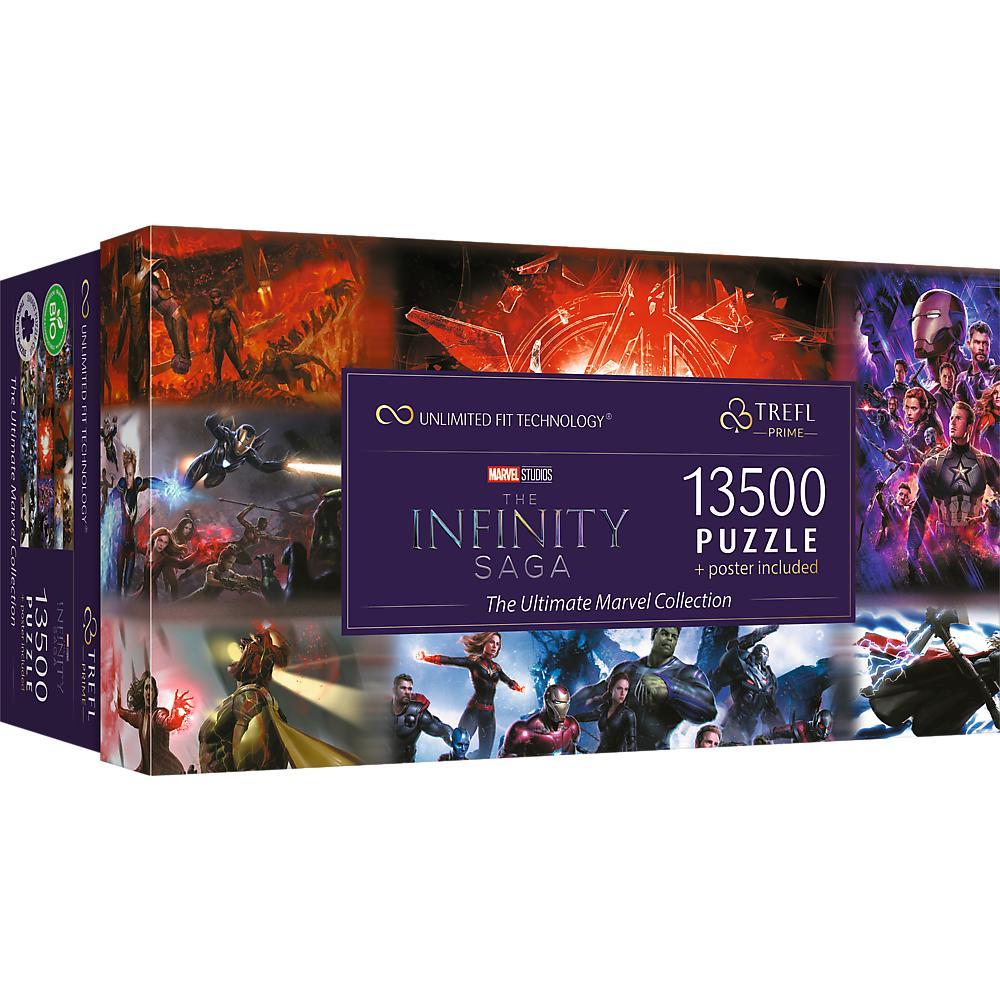 Vorderes Coverbild Puzzles - "13500 UFT" - The Ultimate Marvel Collection