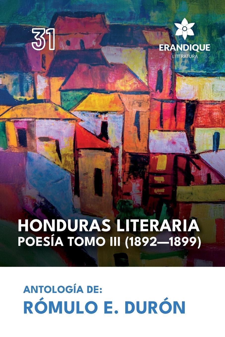 Vorderes Coverbild Honduras literaria poesía