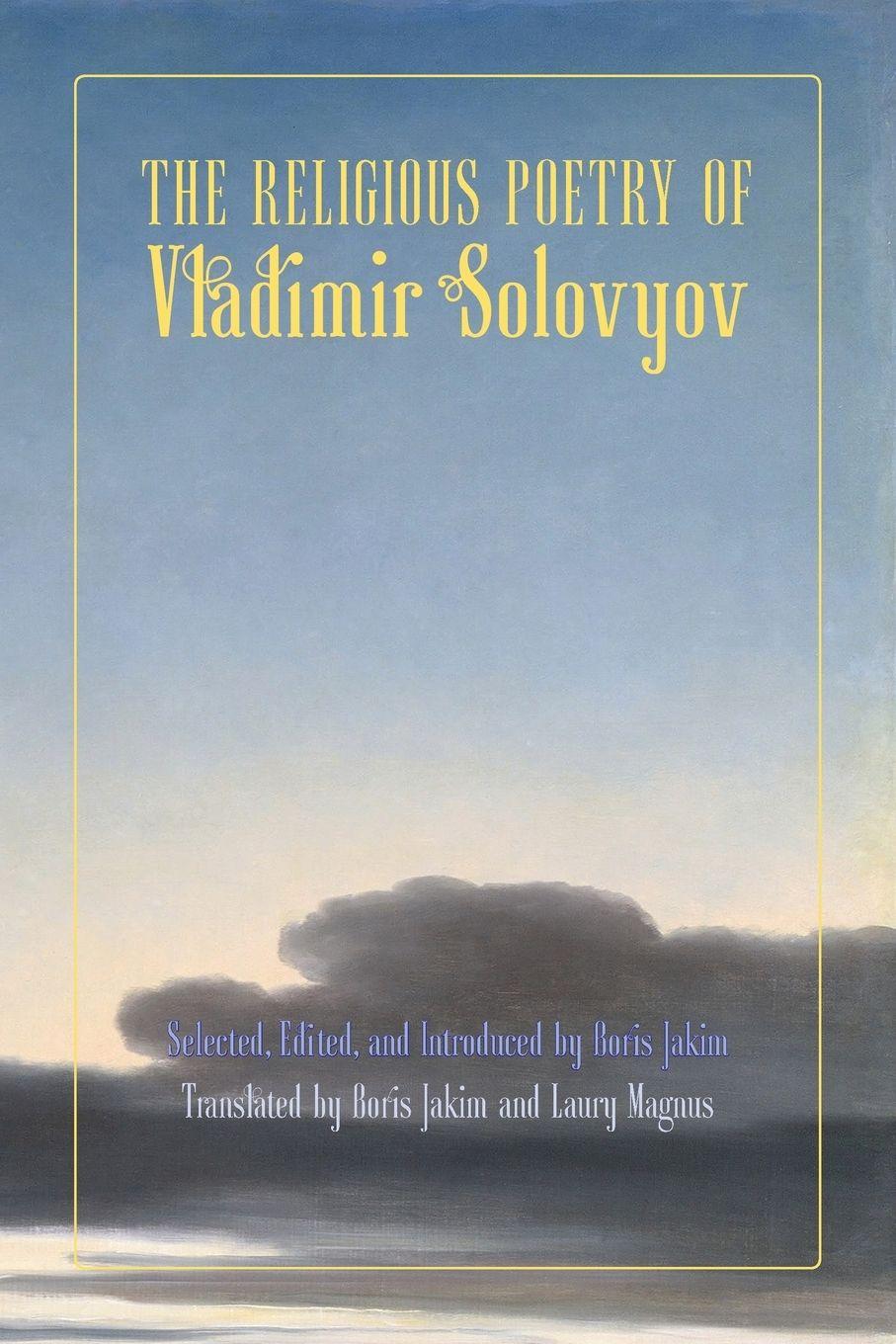 Vorderes Coverbild The Religious Poetry of Vladimir Solovyov