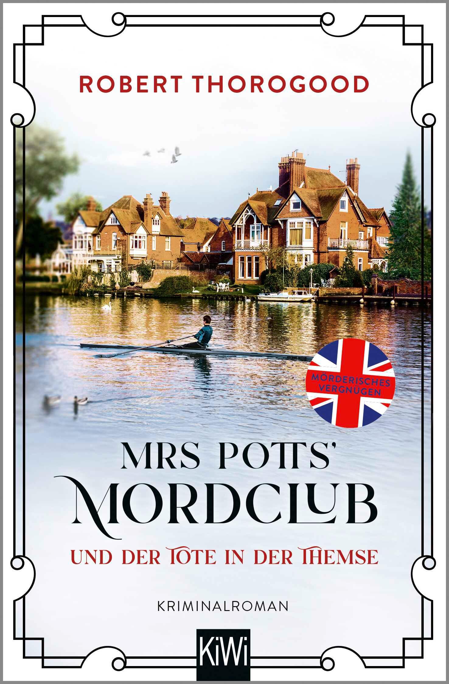 Vorderes Coverbild Mrs Potts' Mordclub und der Tote in der Themse