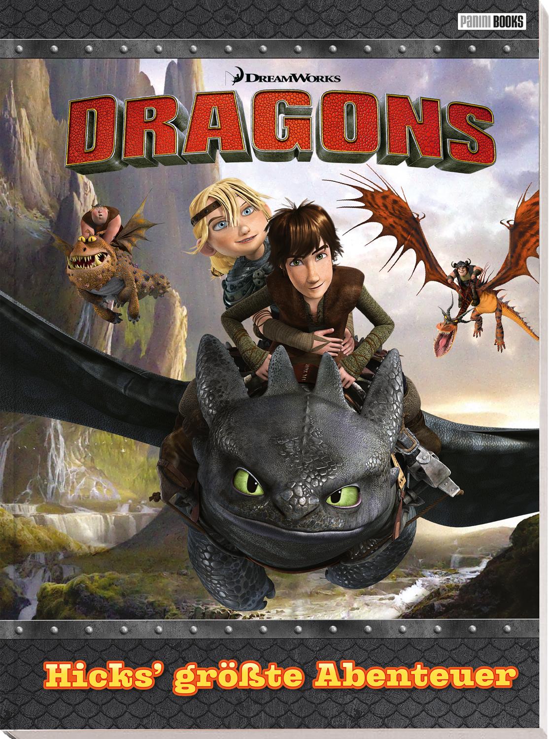 Vorderes Coverbild Dragons: Hicks' größte Abenteuer