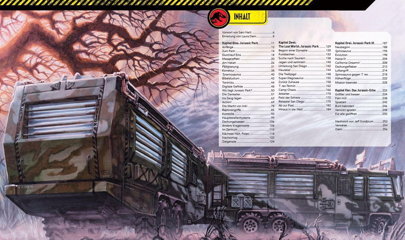 Beispielinhalt (Bild) Jurassic Park: Das ultimative Kompendium