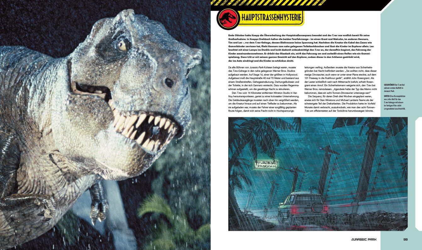 Beispielinhalt (Bild) Jurassic Park: Das ultimative Kompendium