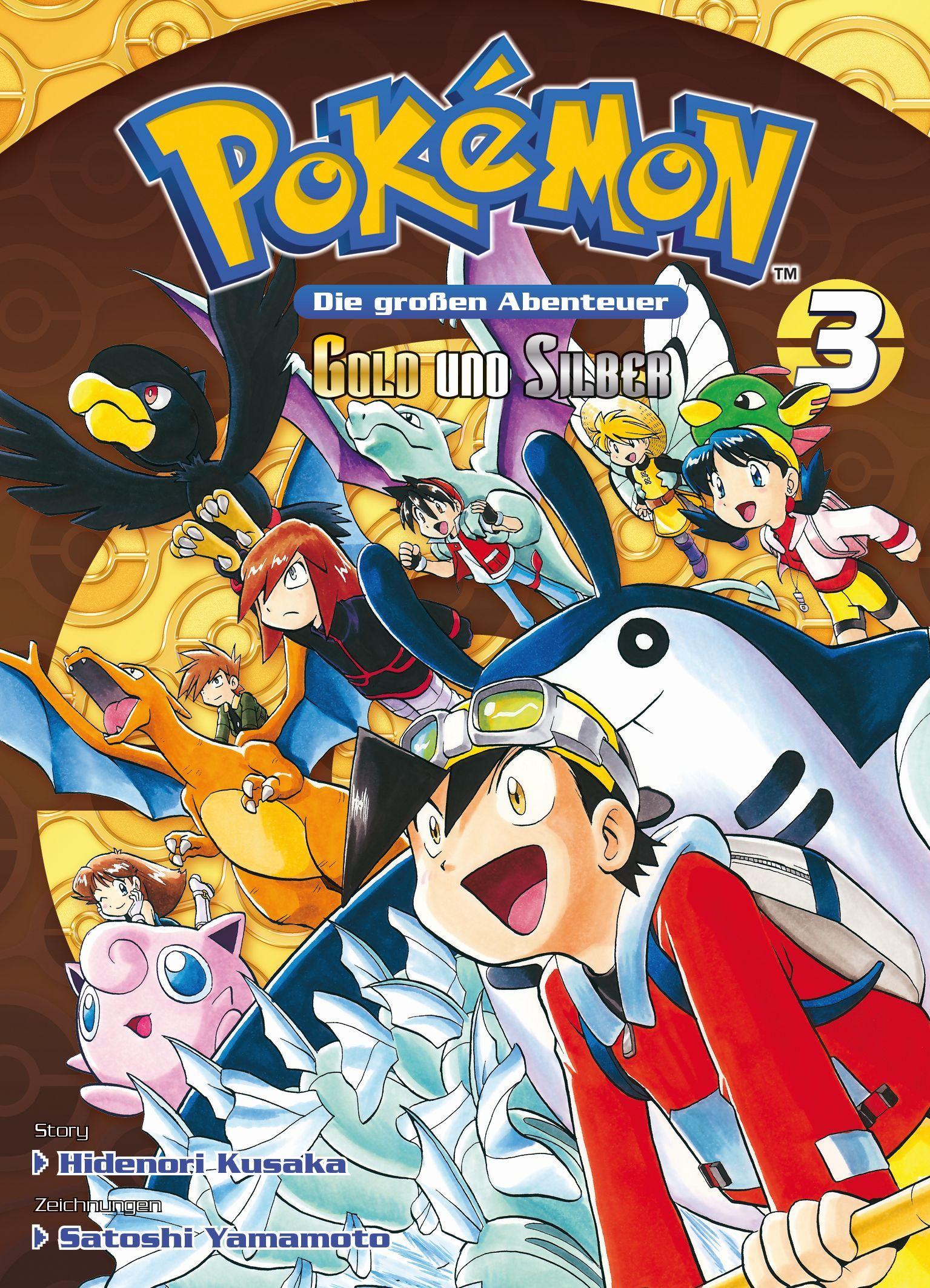 Vorderes Coverbild Pokémon - Die großen Abenteuer: Gold und Silber 03