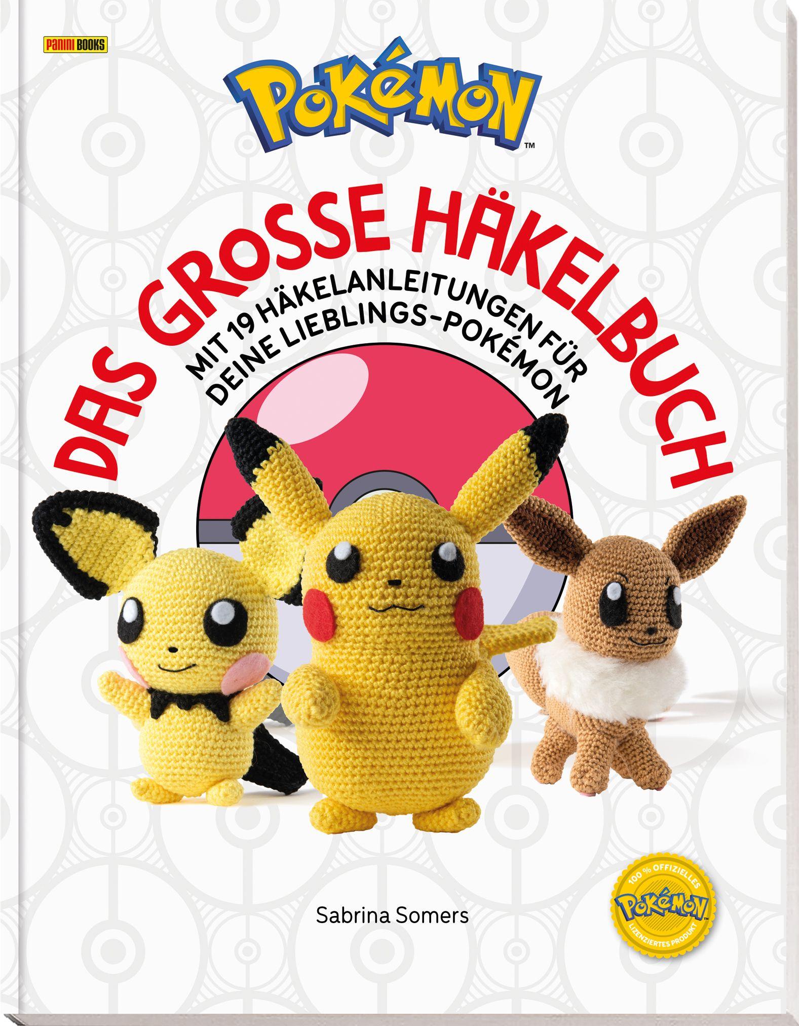 Vorderes Coverbild Pokémon: Das große Häkelbuch