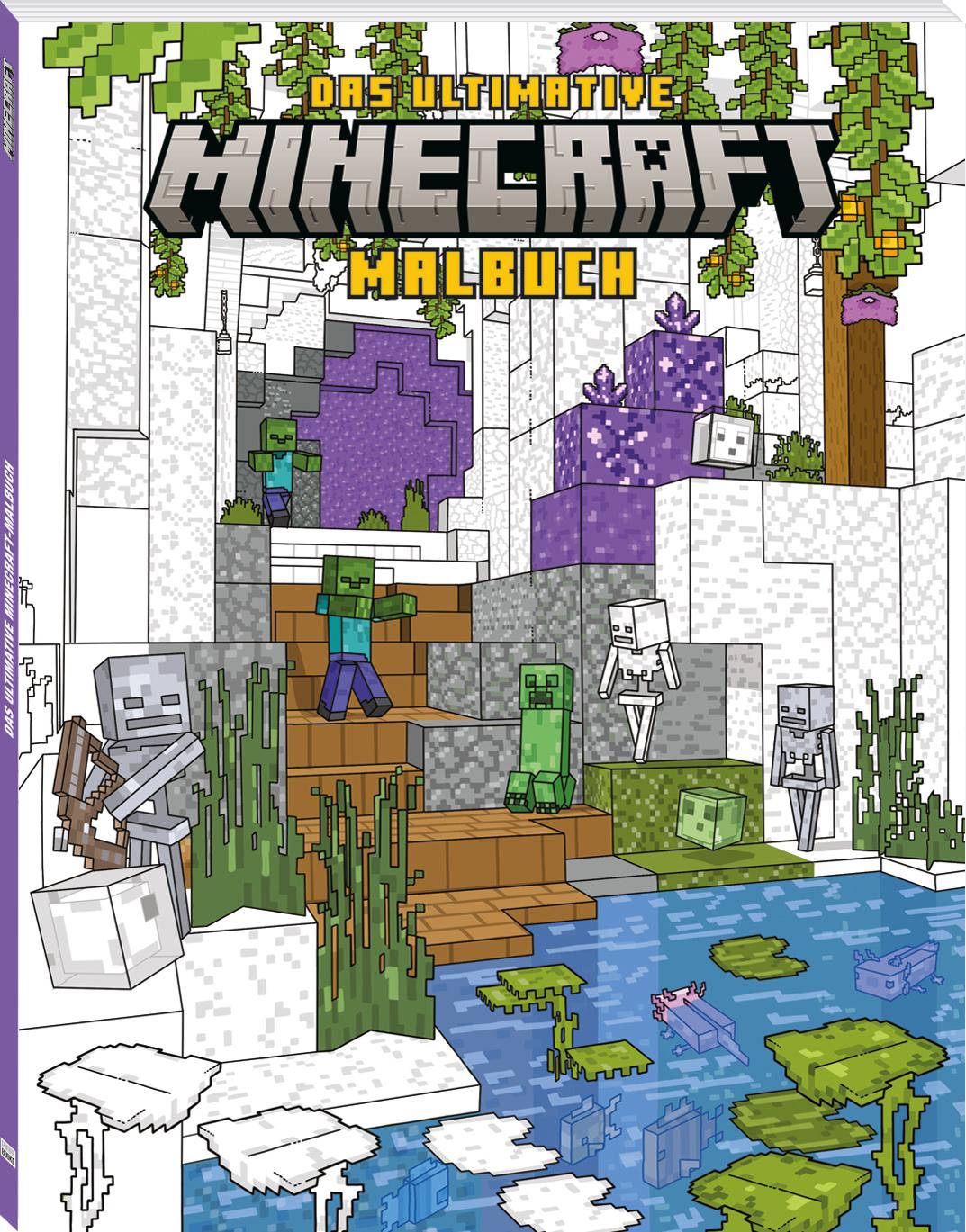 Vorderes Coverbild Minecraft: Das ultimative Minecraft-Malbuch