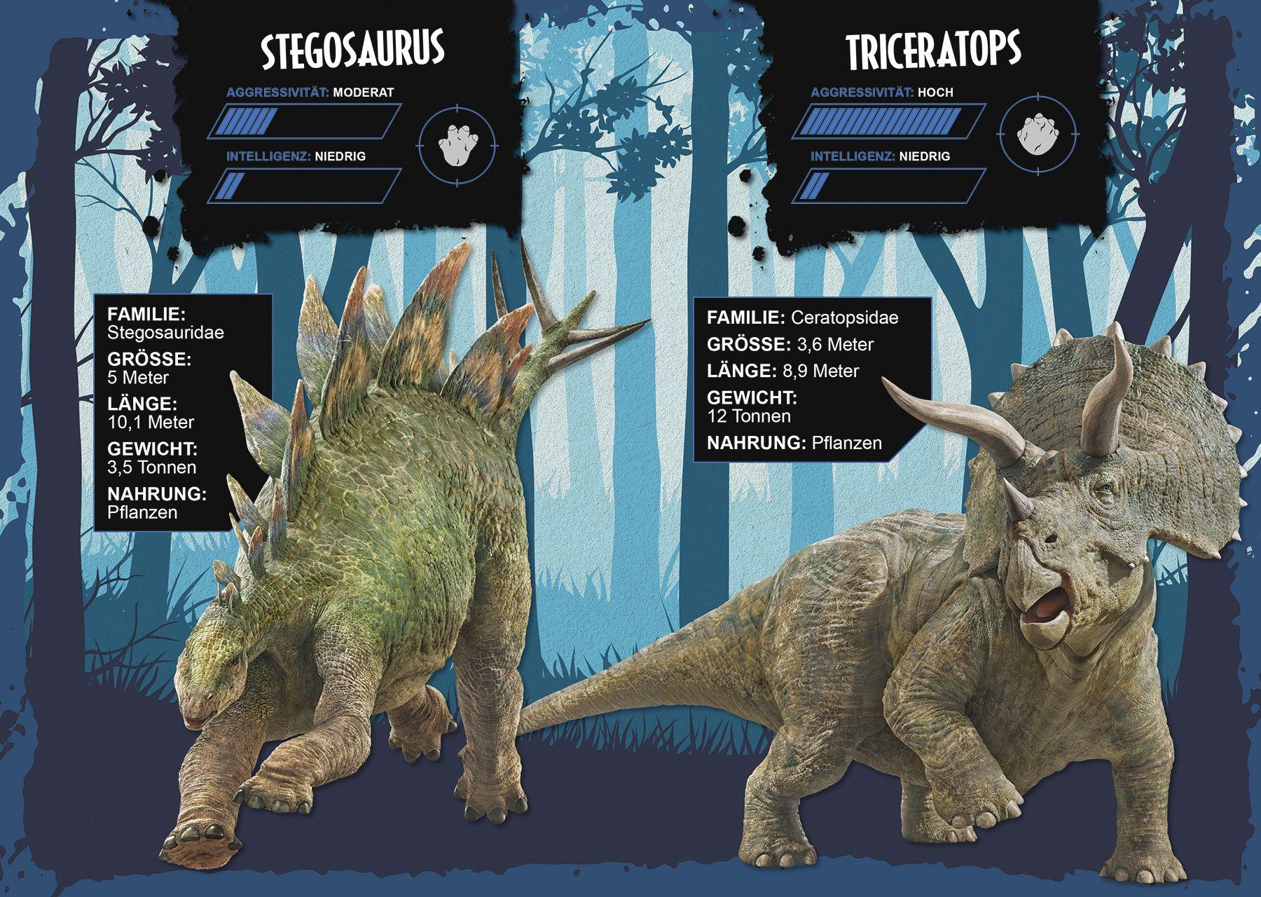 Beispielinhalt (Bild) Jurassic World: Freundebuch