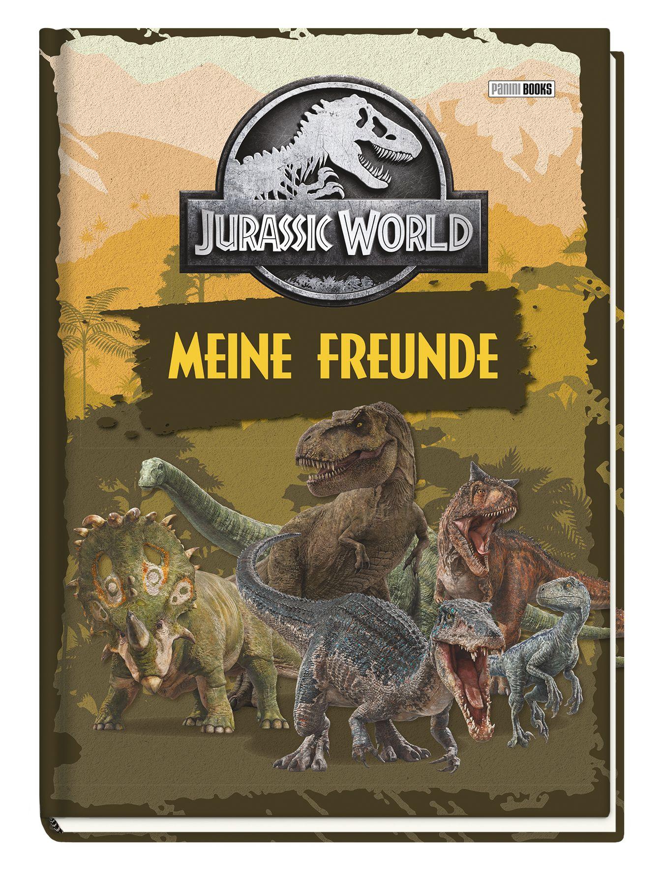 Vorderes Coverbild Jurassic World: Freundebuch