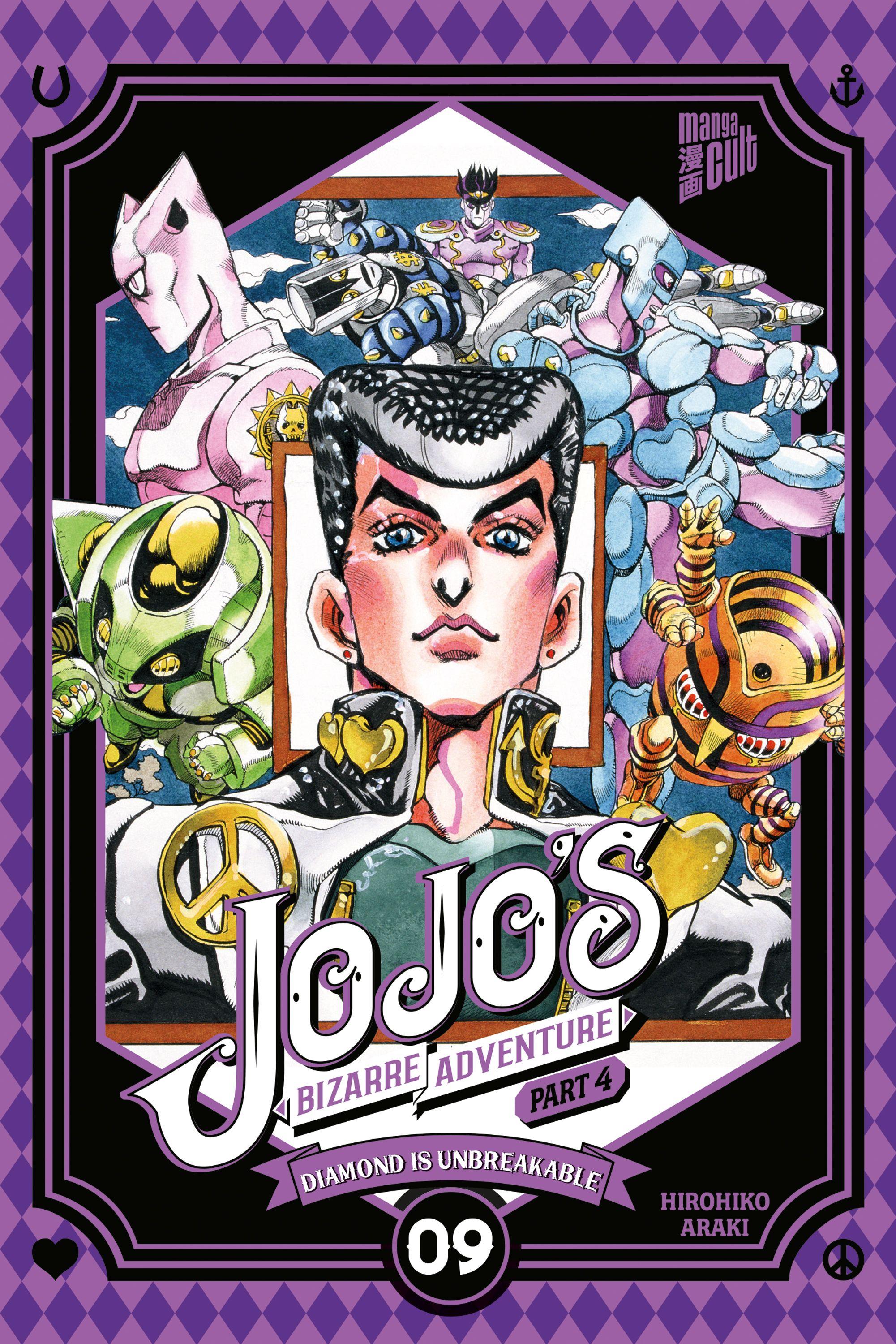 Vorderes Coverbild JoJo's Bizarre Adventure - Part 4 Diamond is Unbreakable 09