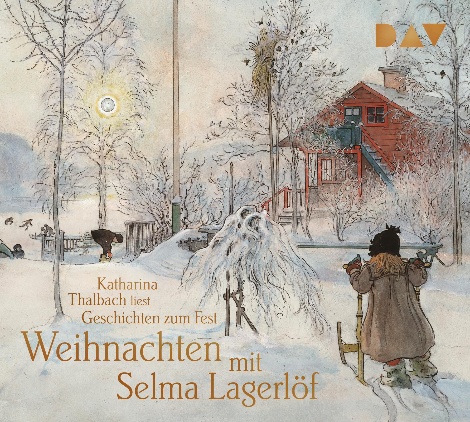 Vorderes Coverbild Weihnachten mit Selma Lagerlöf. Geschichten zum Fest