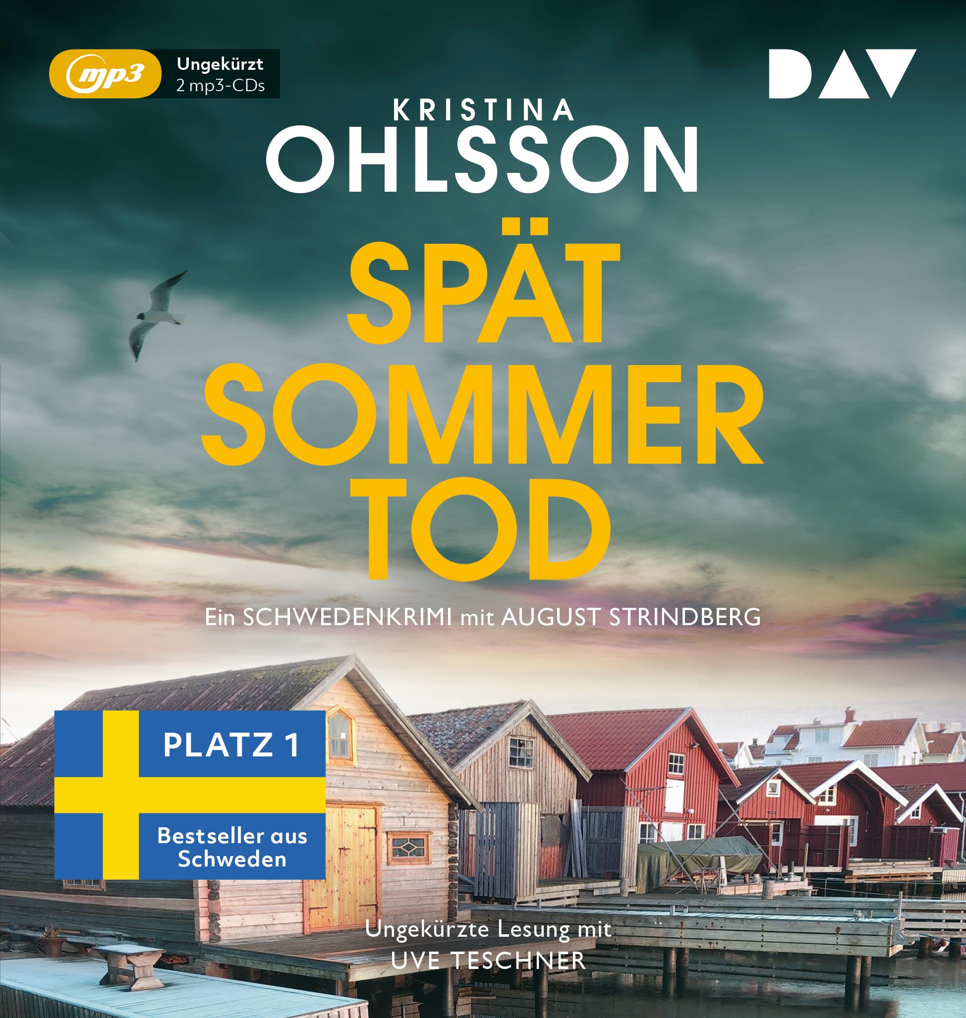 Vorderes Coverbild Spätsommertod. Ein Schwedenkrimi mit August Strindberg