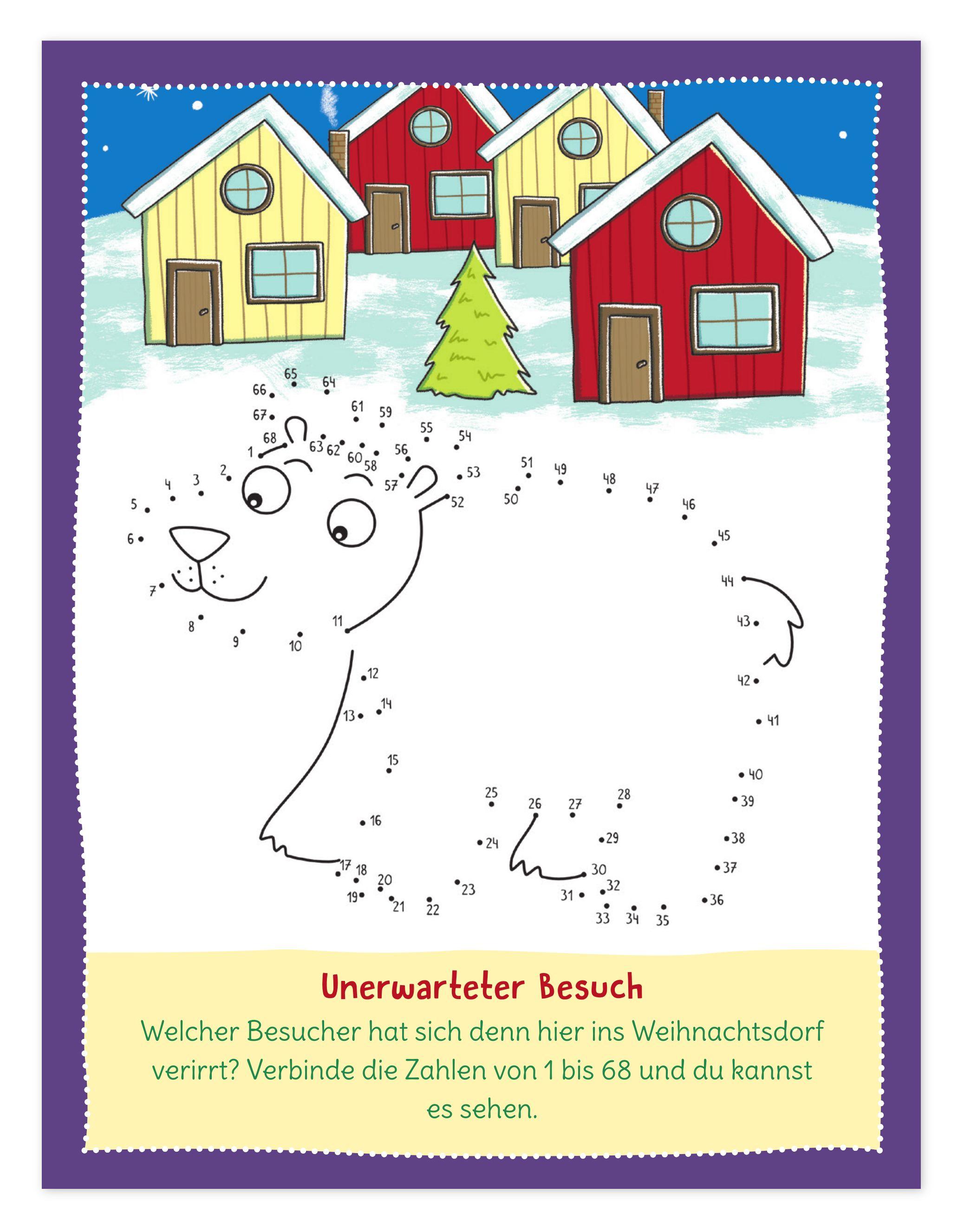 Beispielinhalt (Bild) Mein großer Rätselblock Weihnachten 2
