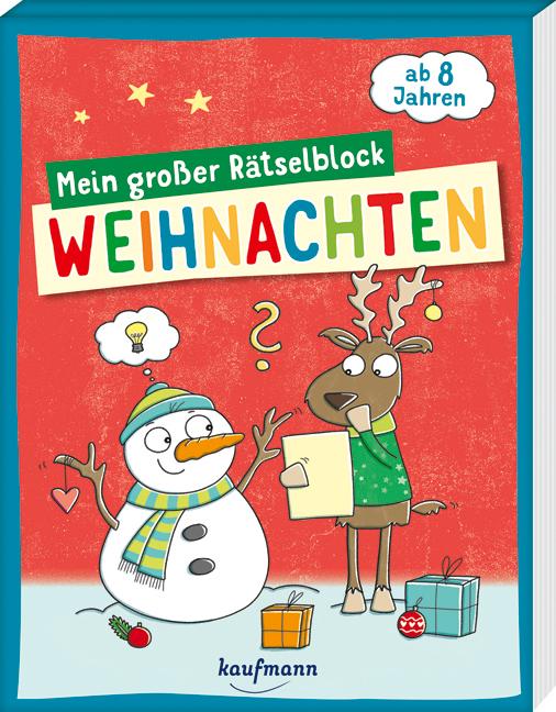 Vorderes Coverbild Mein großer Rätselblock Weihnachten 2