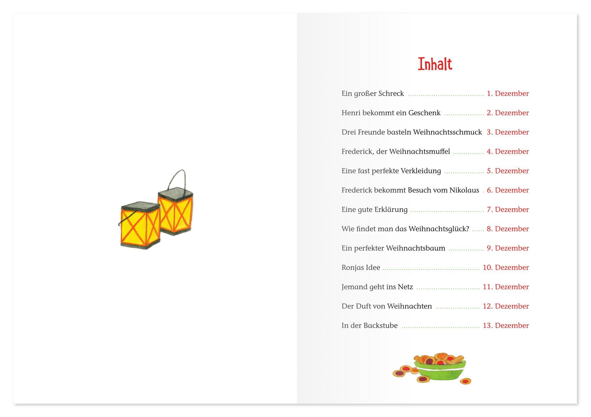 Beispielinhalt (Bild) Eine Weihnachtsüberraschung für Frederick