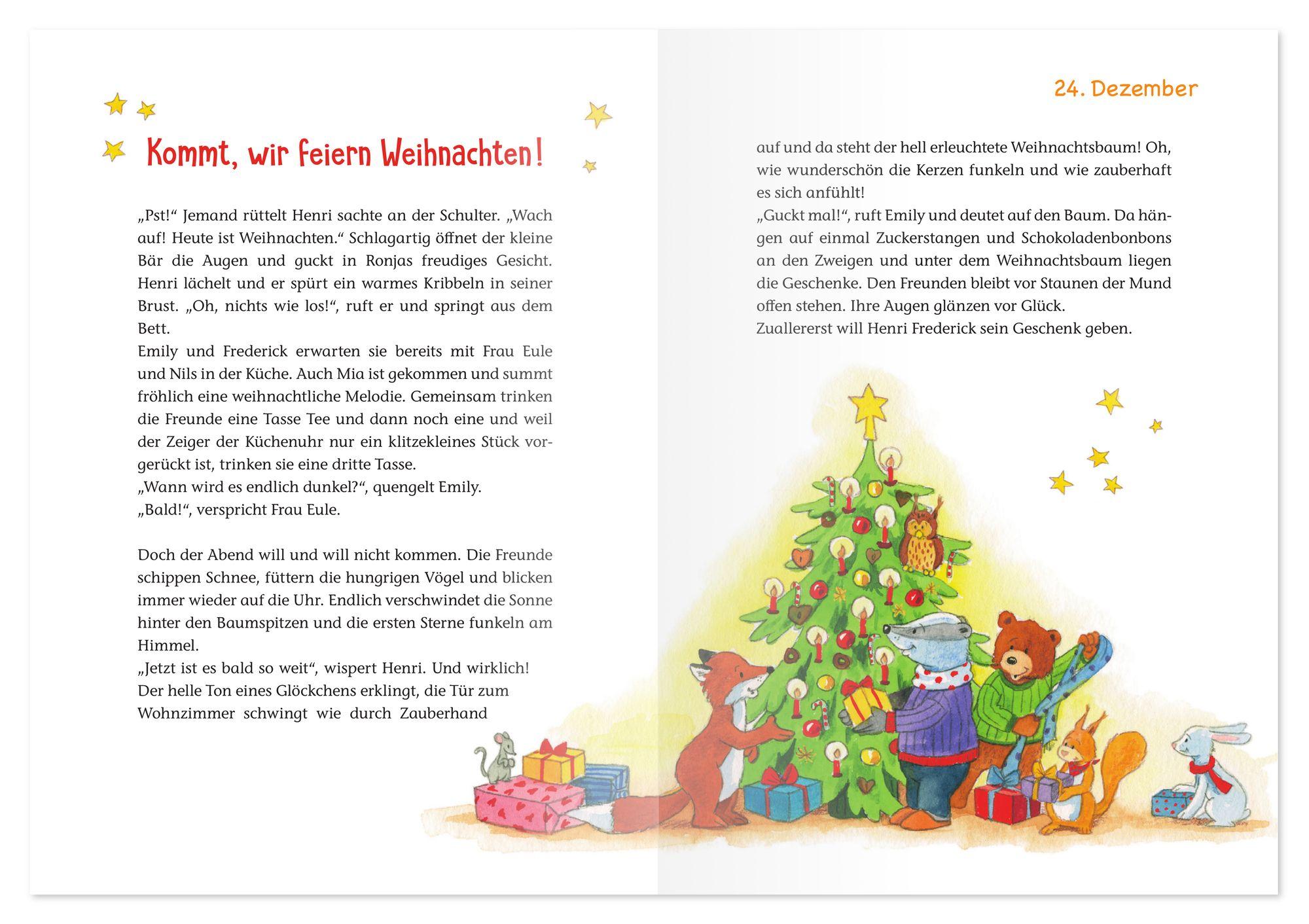 Beispielinhalt (Bild) Eine Weihnachtsüberraschung für Frederick
