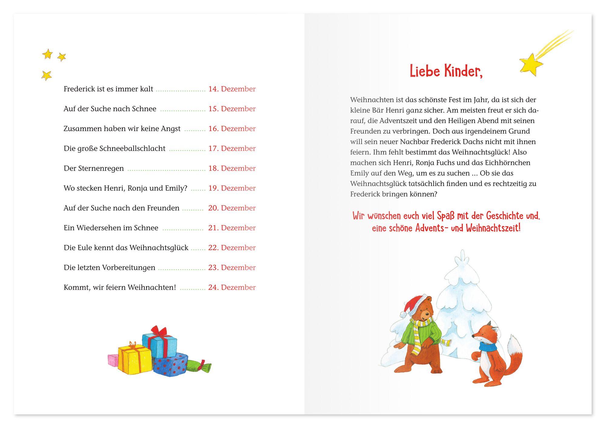 Beispielinhalt (Bild) Eine Weihnachtsüberraschung für Frederick