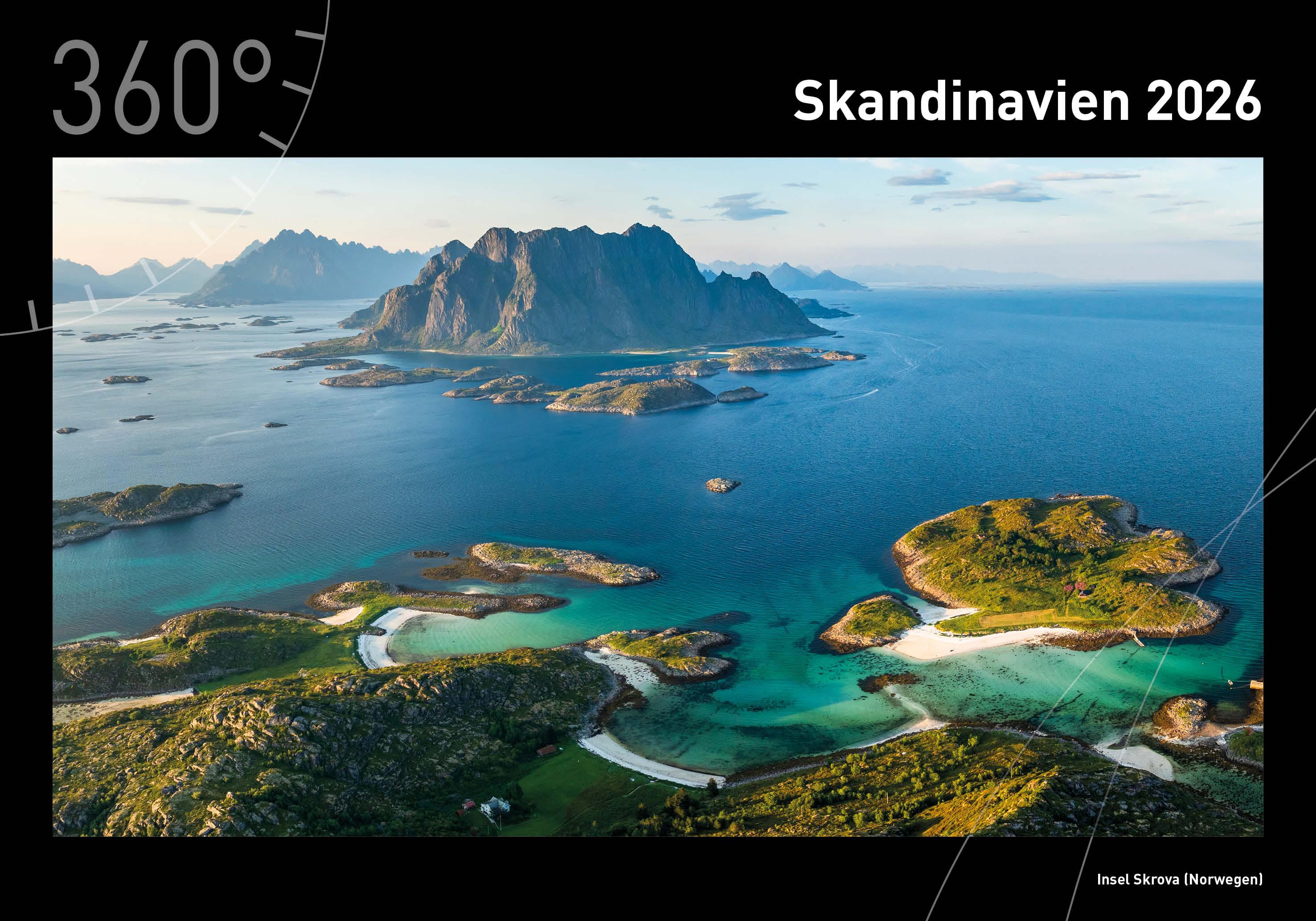 Vorderes Coverbild Skandinavien Premiumkalender 2026
