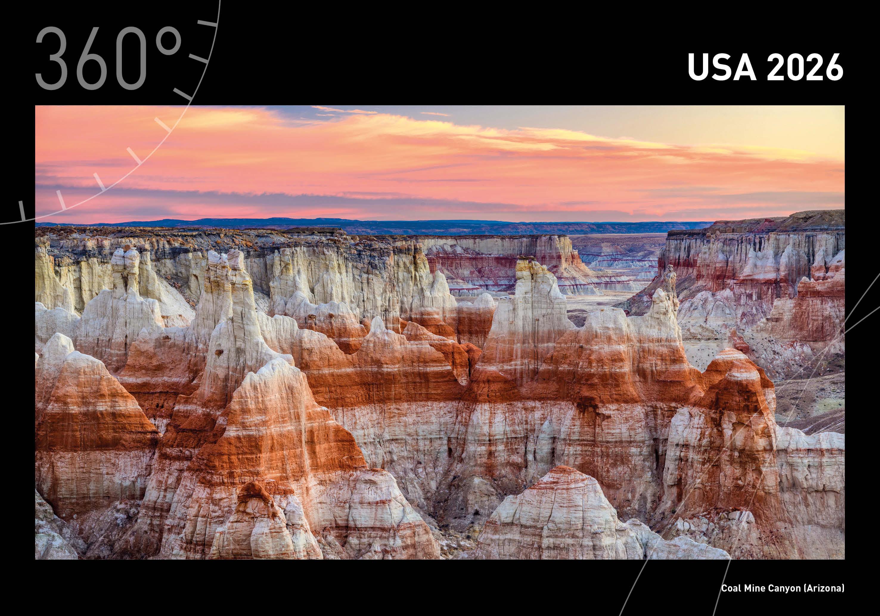 Vorderes Coverbild USA Premiumkalender 2026