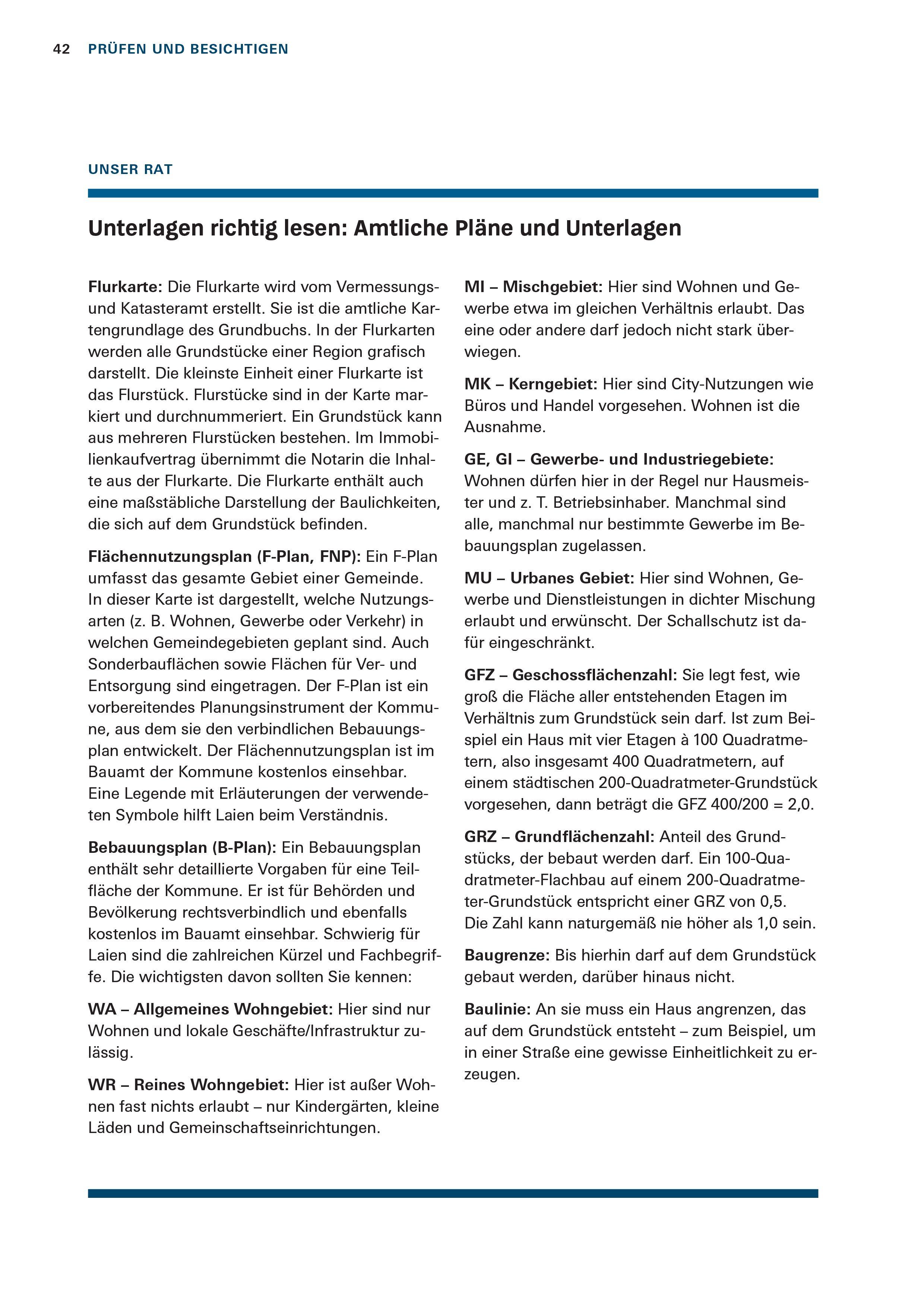 Beispielinhalt (Bild) Immobilienkauf - Das Set