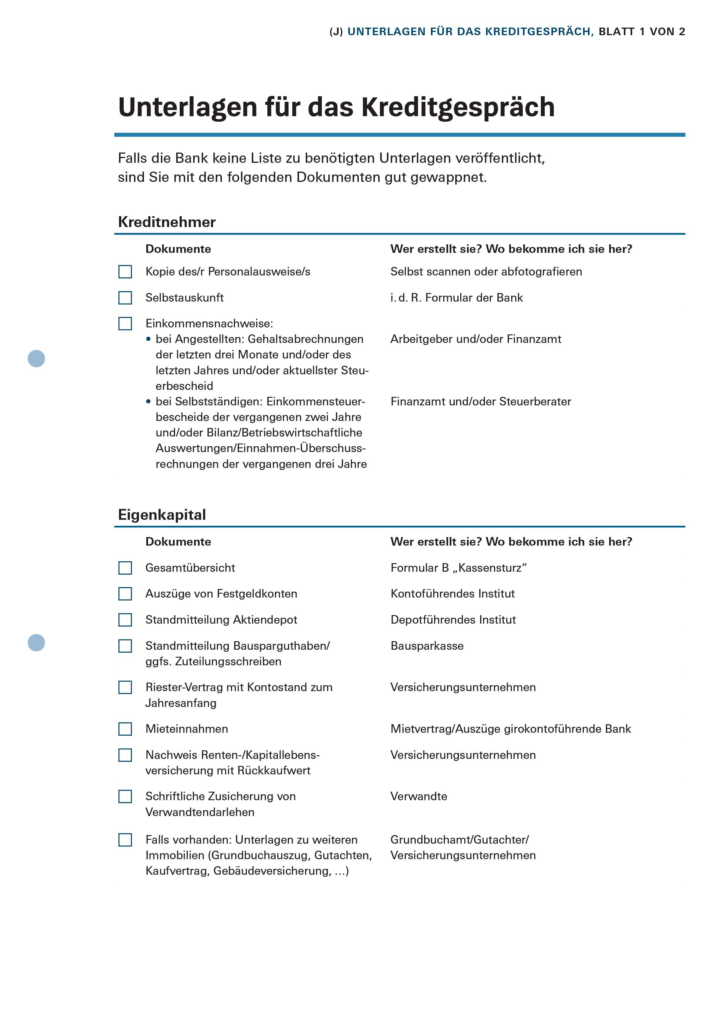 Beispielinhalt (Bild) Immobilienkauf - Das Set
