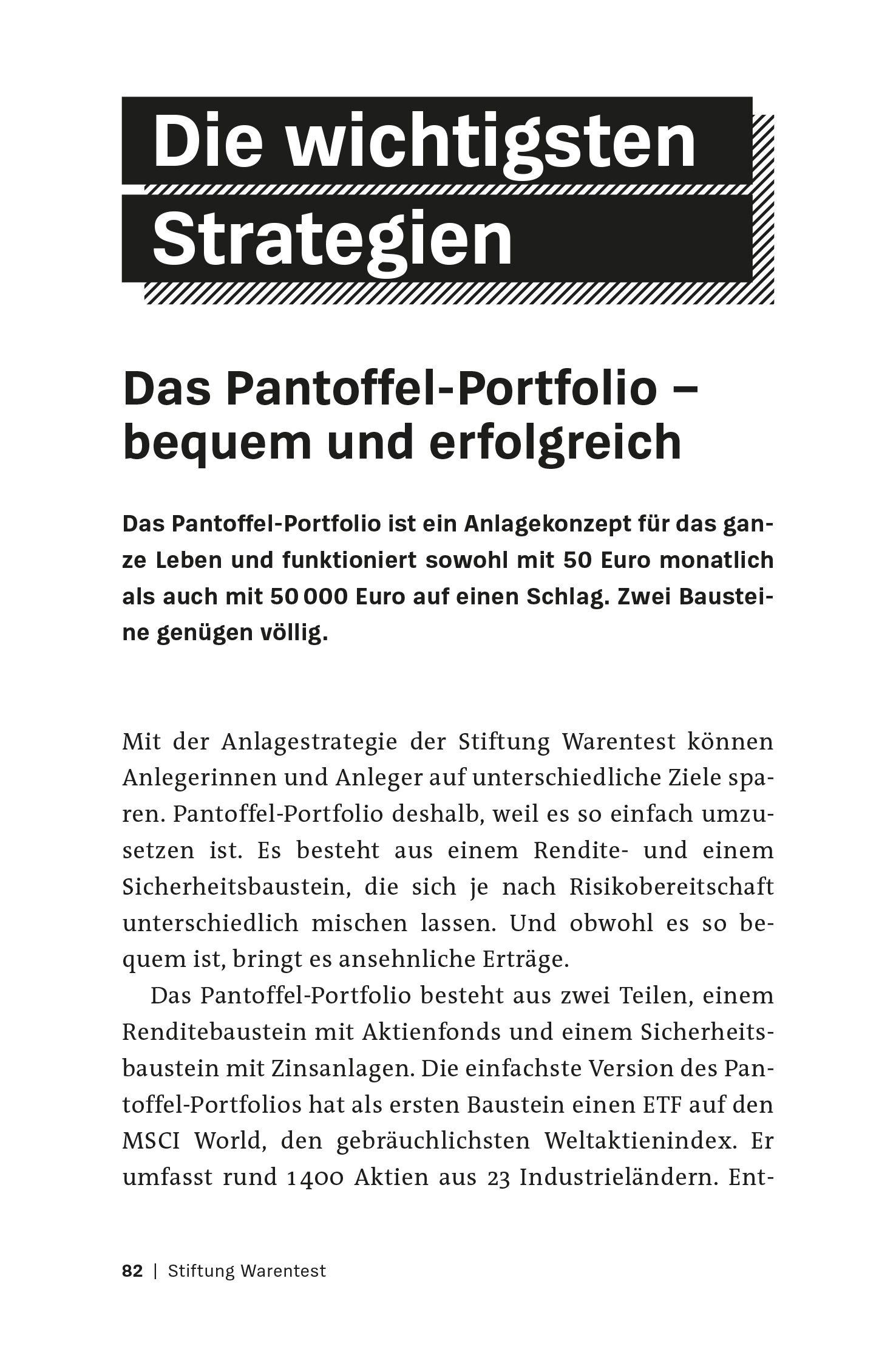 Beispielinhalt (Bild) Geldanlage Basics