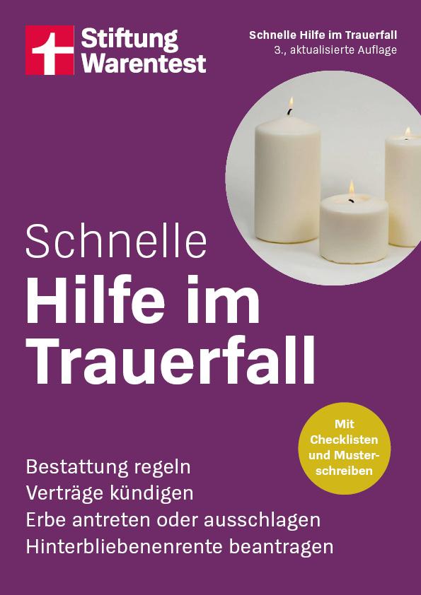 Vorderes Coverbild Schnelle Hilfe im Trauerfall