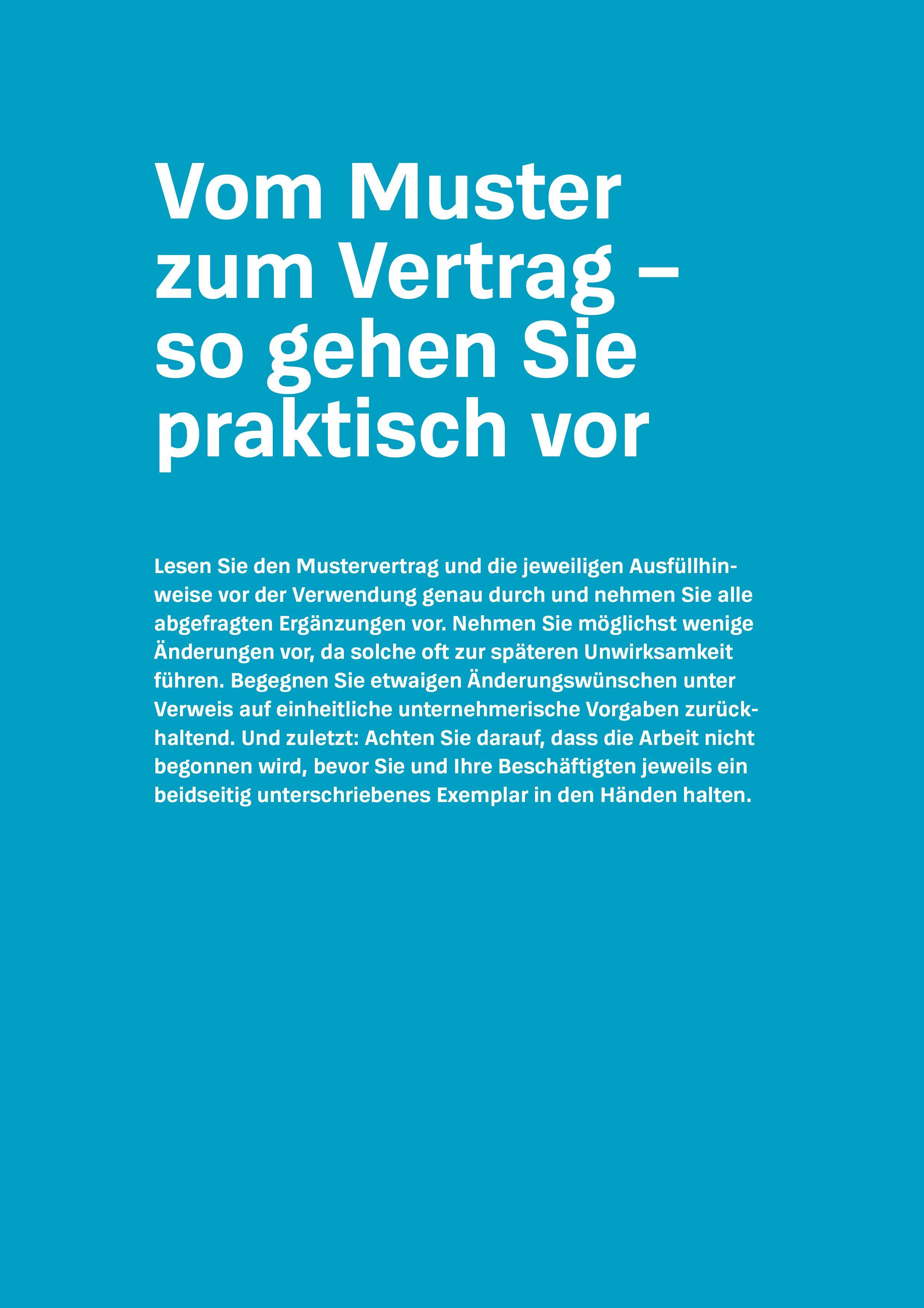 Beispielinhalt (Bild) Arbeitsverträge: Das Set