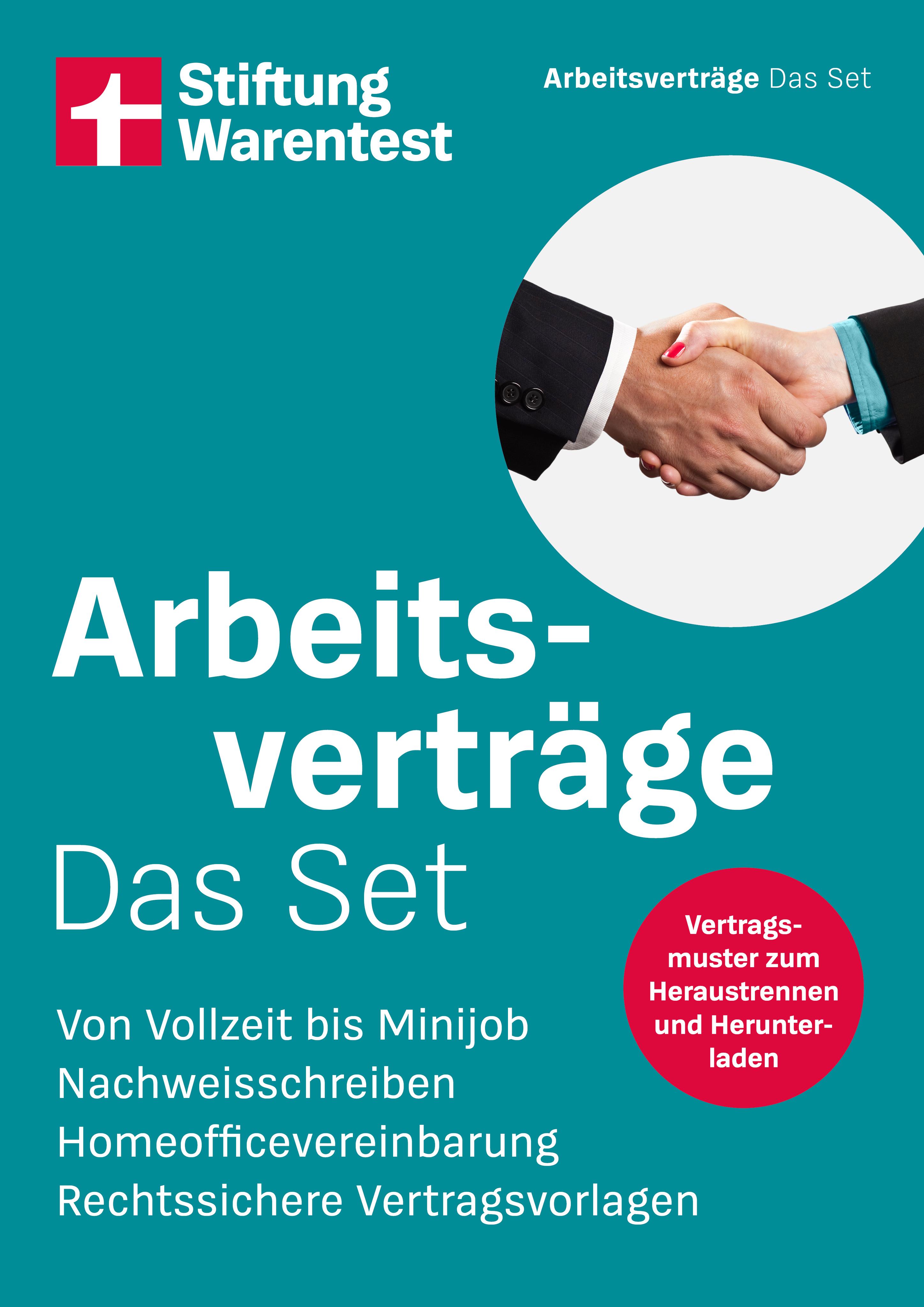 Vorderes Coverbild Arbeitsverträge: Das Set